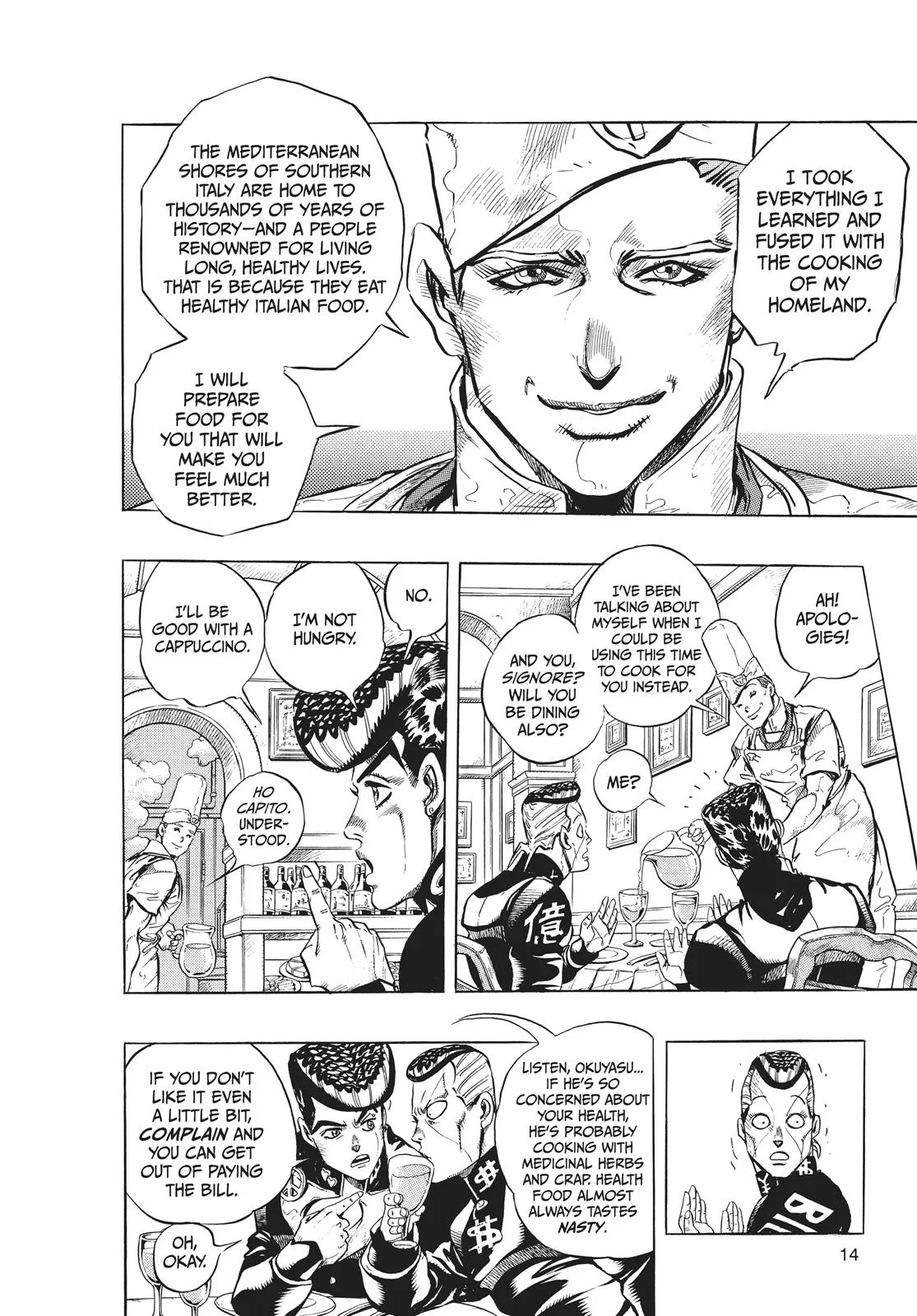 JoJo's Bizarre Adventure - Chapter 303 - Page 14