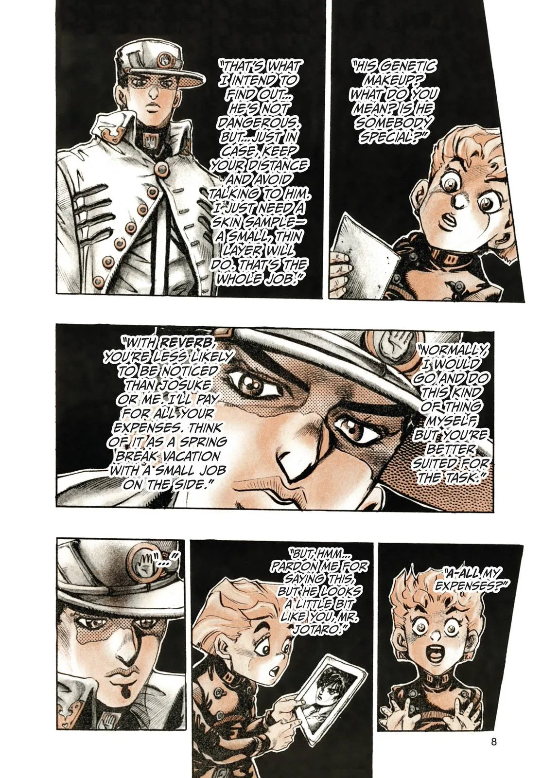 JoJo's Bizarre Adventure - Chapter 440 - Page 8