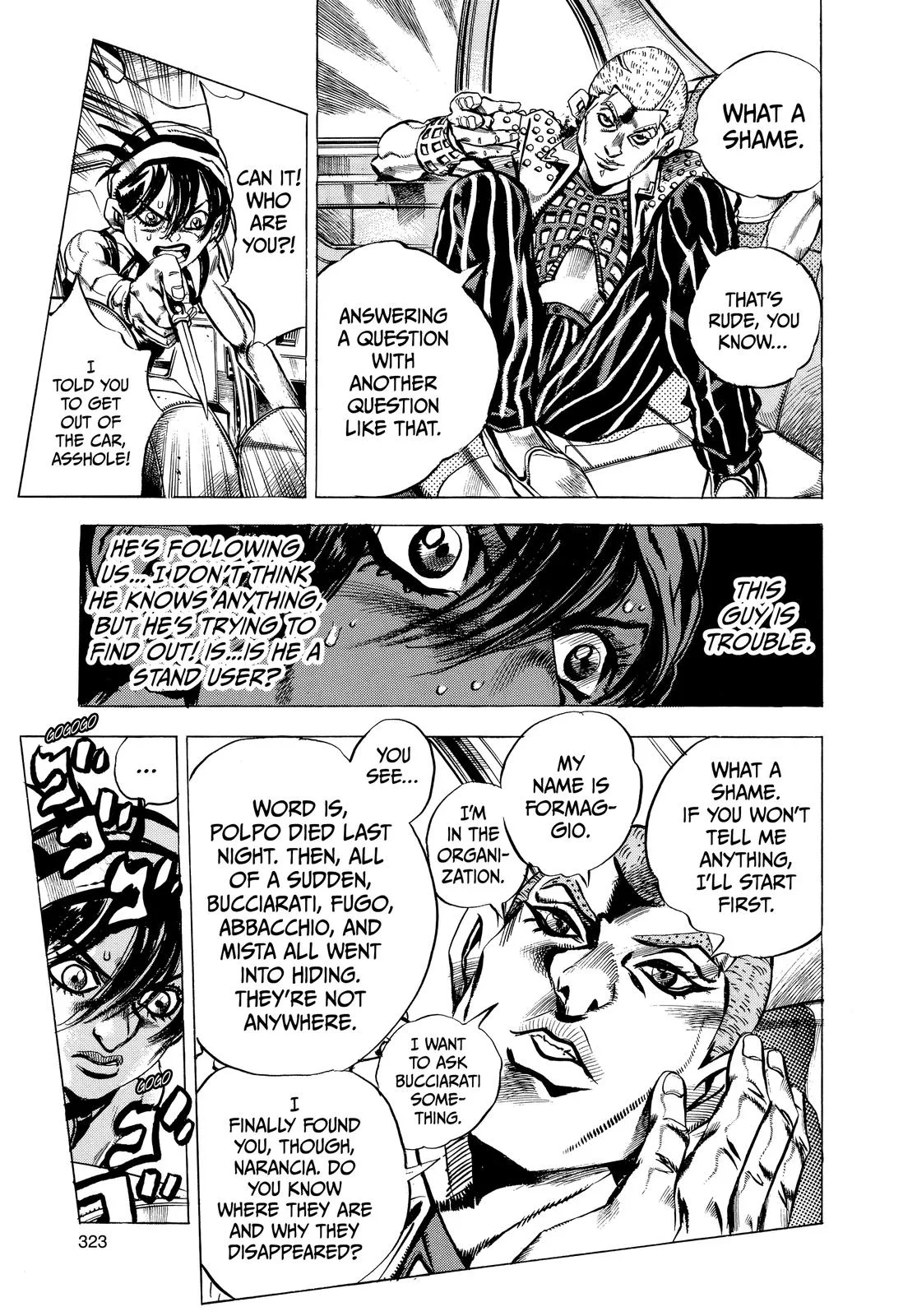 JoJo's Bizarre Adventure - Chapter 470 - Page 11