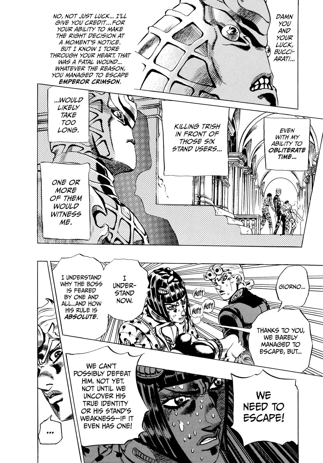 JoJo's Bizarre Adventure - Chapter 522 - Page 12