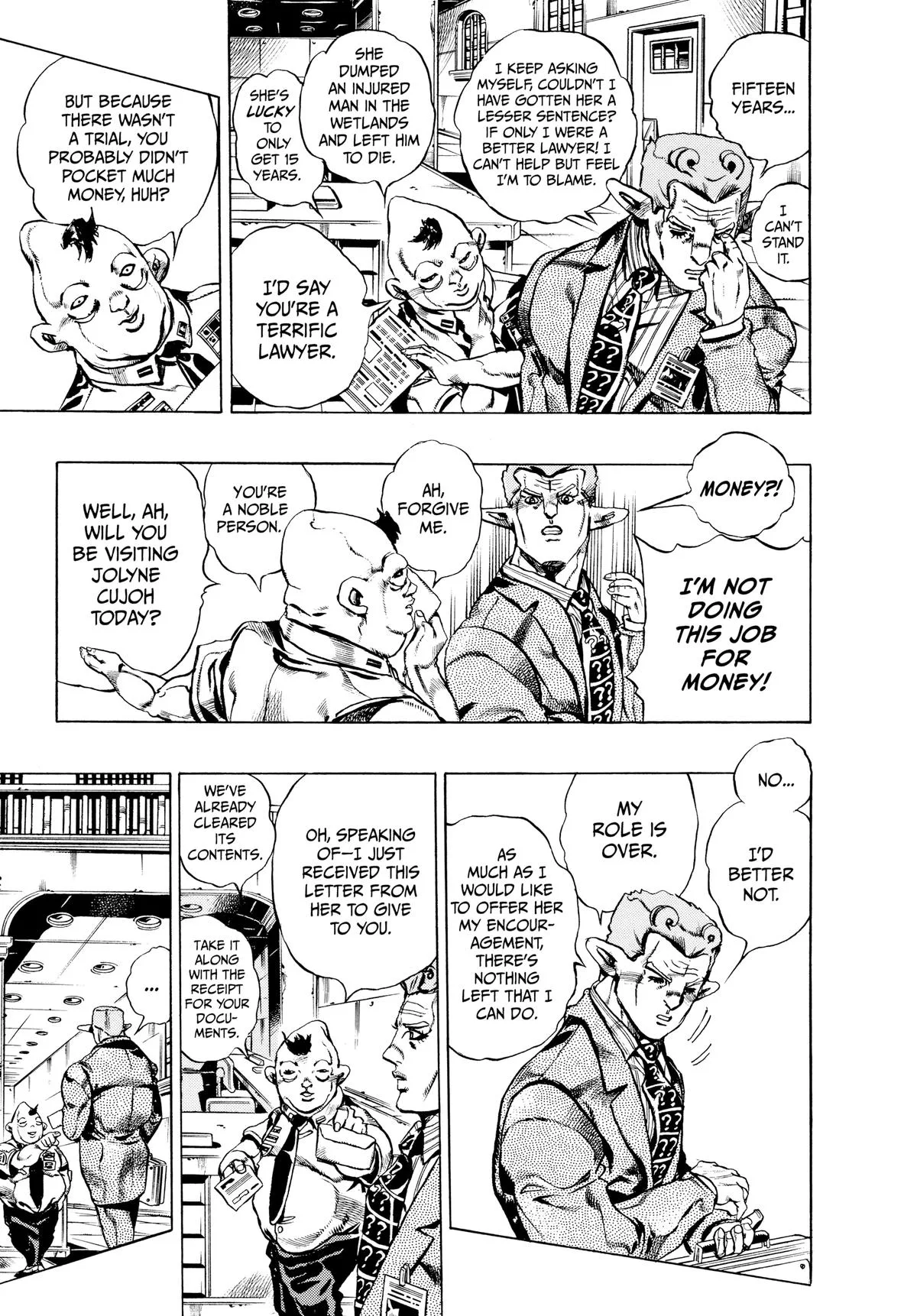 JoJo's Bizarre Adventure - Chapter 597 - Page 12