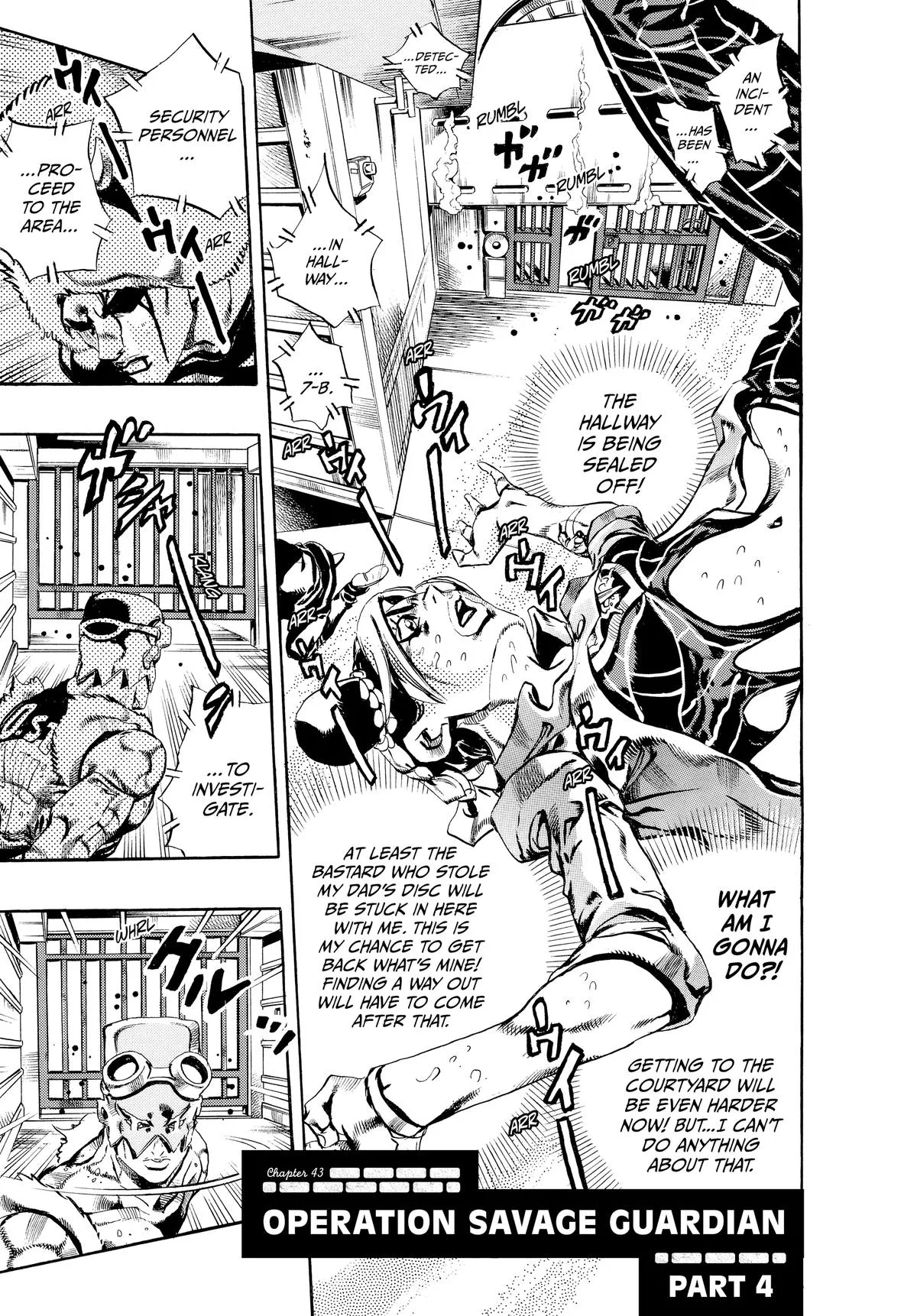 JoJo's Bizarre Adventure - Chapter 637 - Page 1
