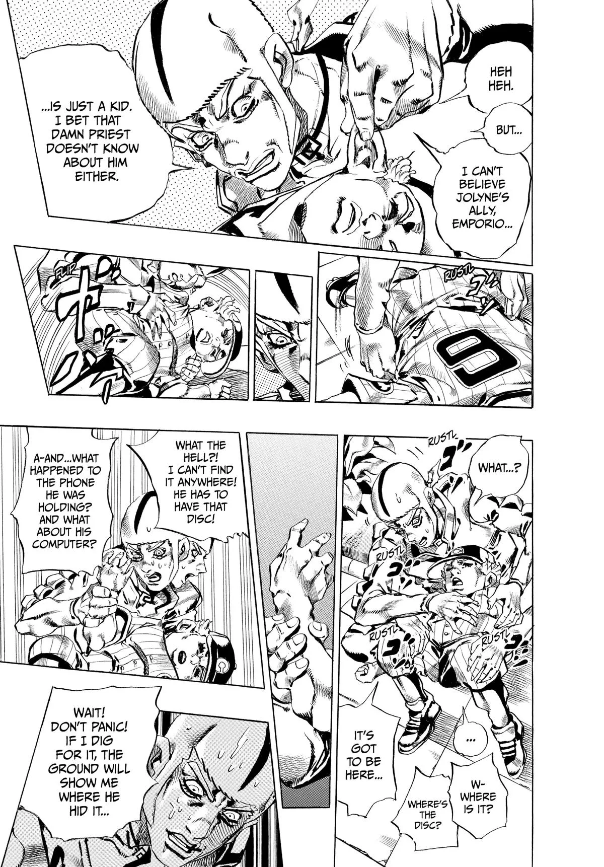 JoJo's Bizarre Adventure - Chapter 725 - Page 9