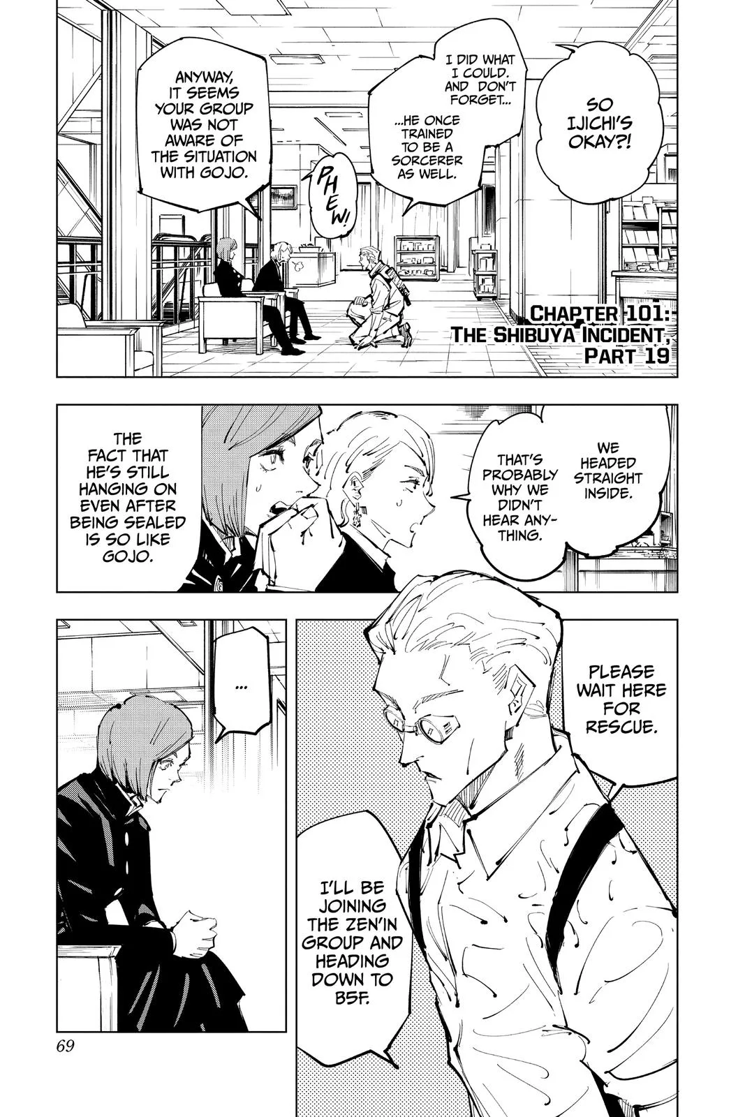 Jujutsu Kaisen - Chapter 101 - Page 1