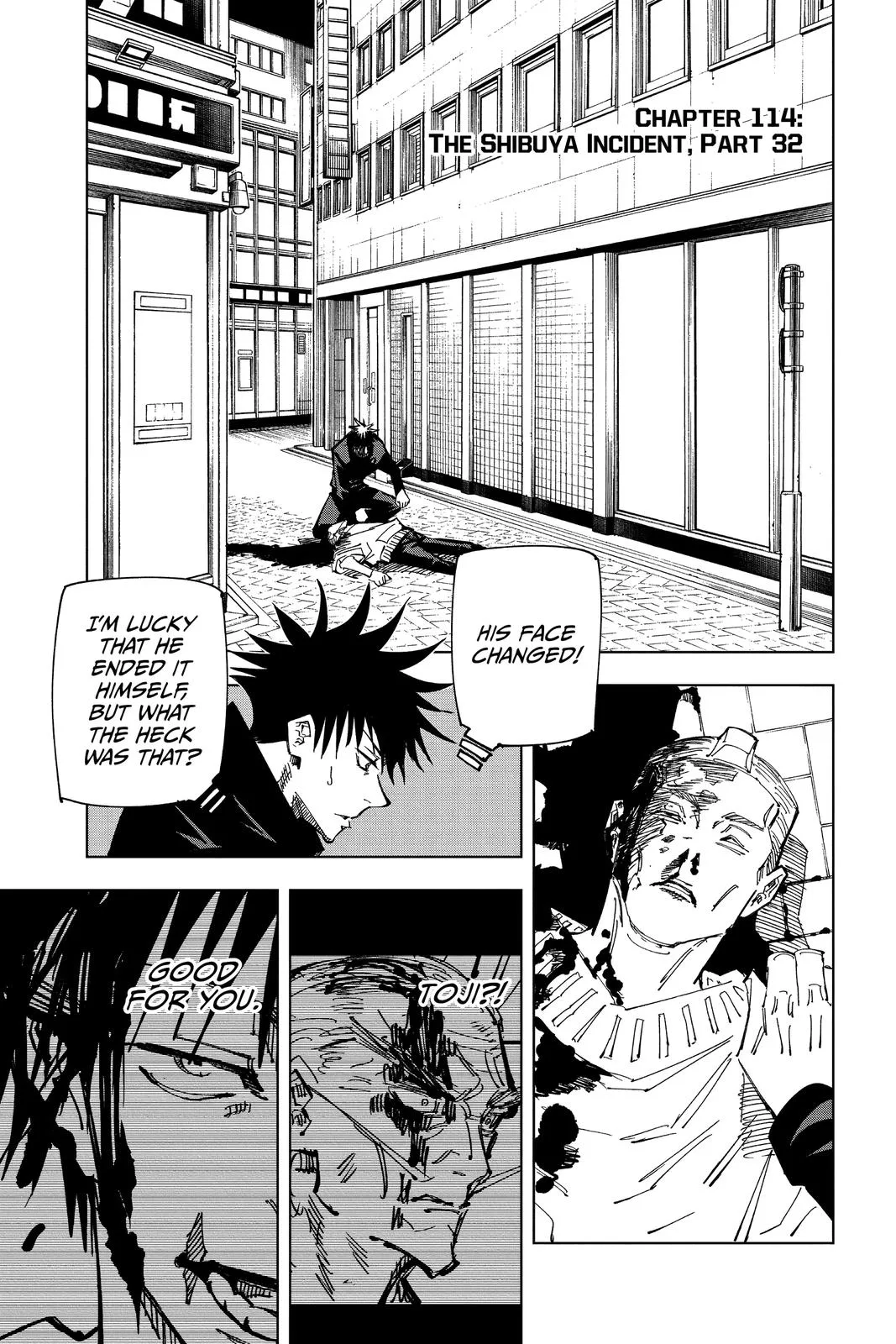 Jujutsu Kaisen - Chapter 114 - Page 1