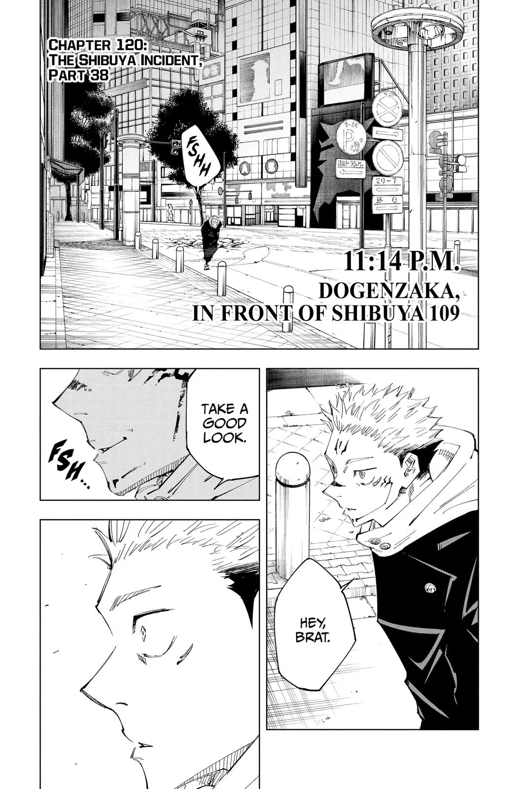 Jujutsu Kaisen - Chapter 120 - Page 1