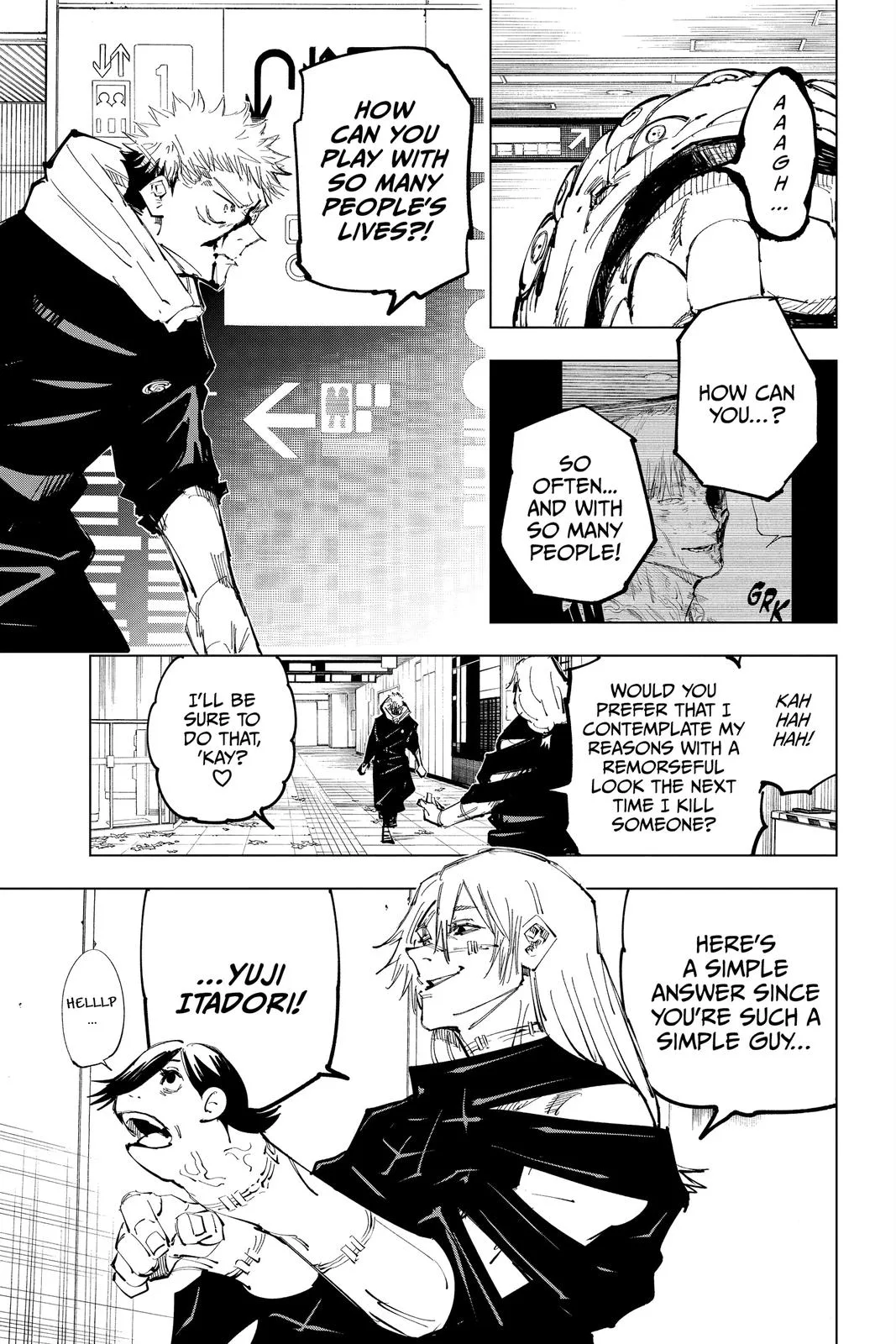 Jujutsu Kaisen - Chapter 121 - Page 8