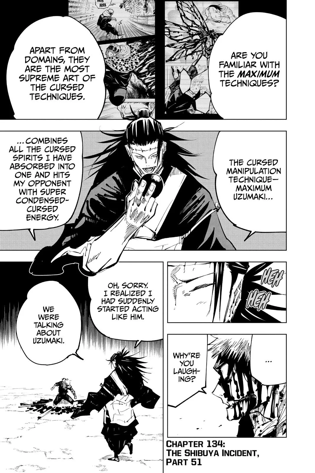 Jujutsu Kaisen - Chapter 134 - Page 7