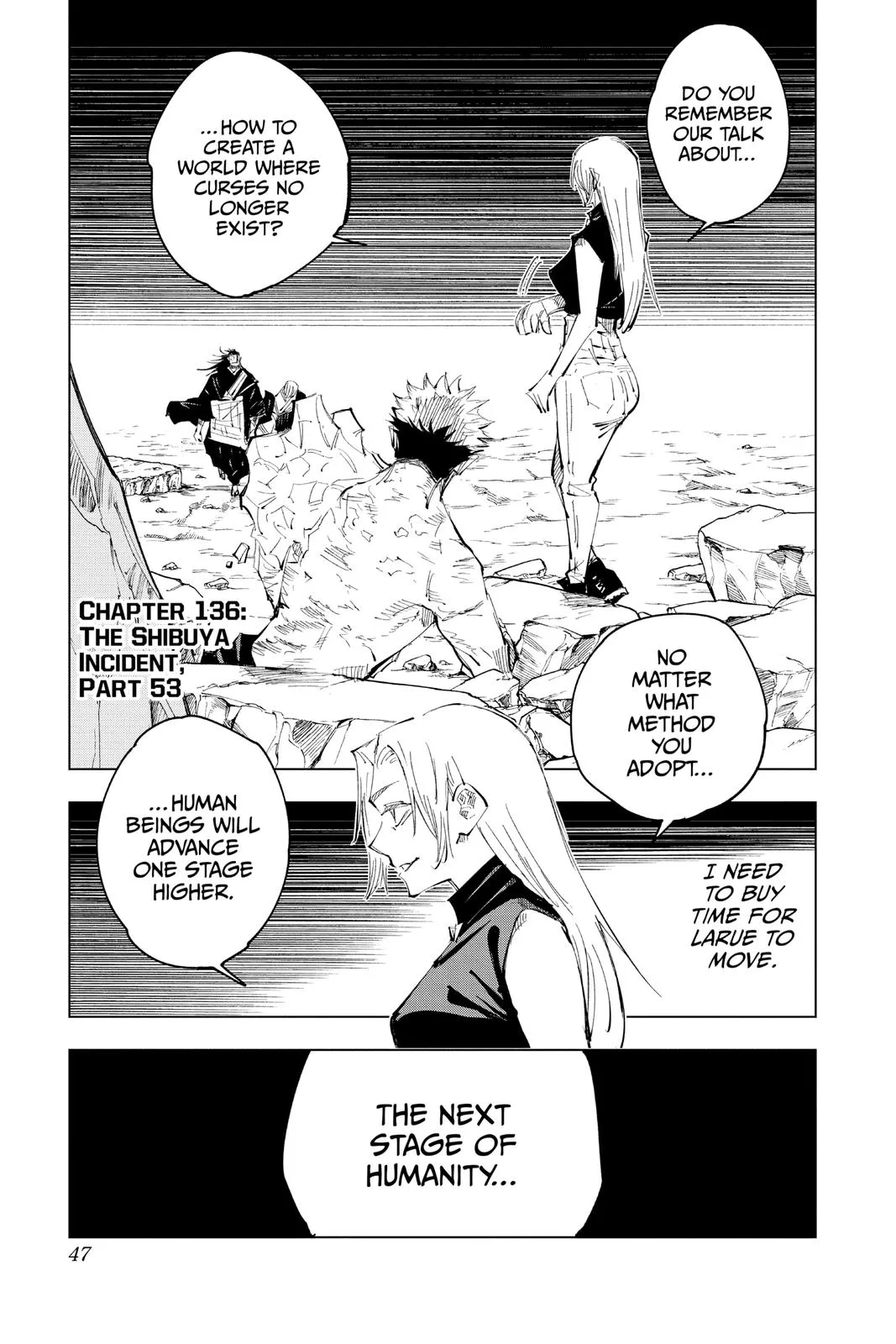 Jujutsu Kaisen - Chapter 136 - Page 1