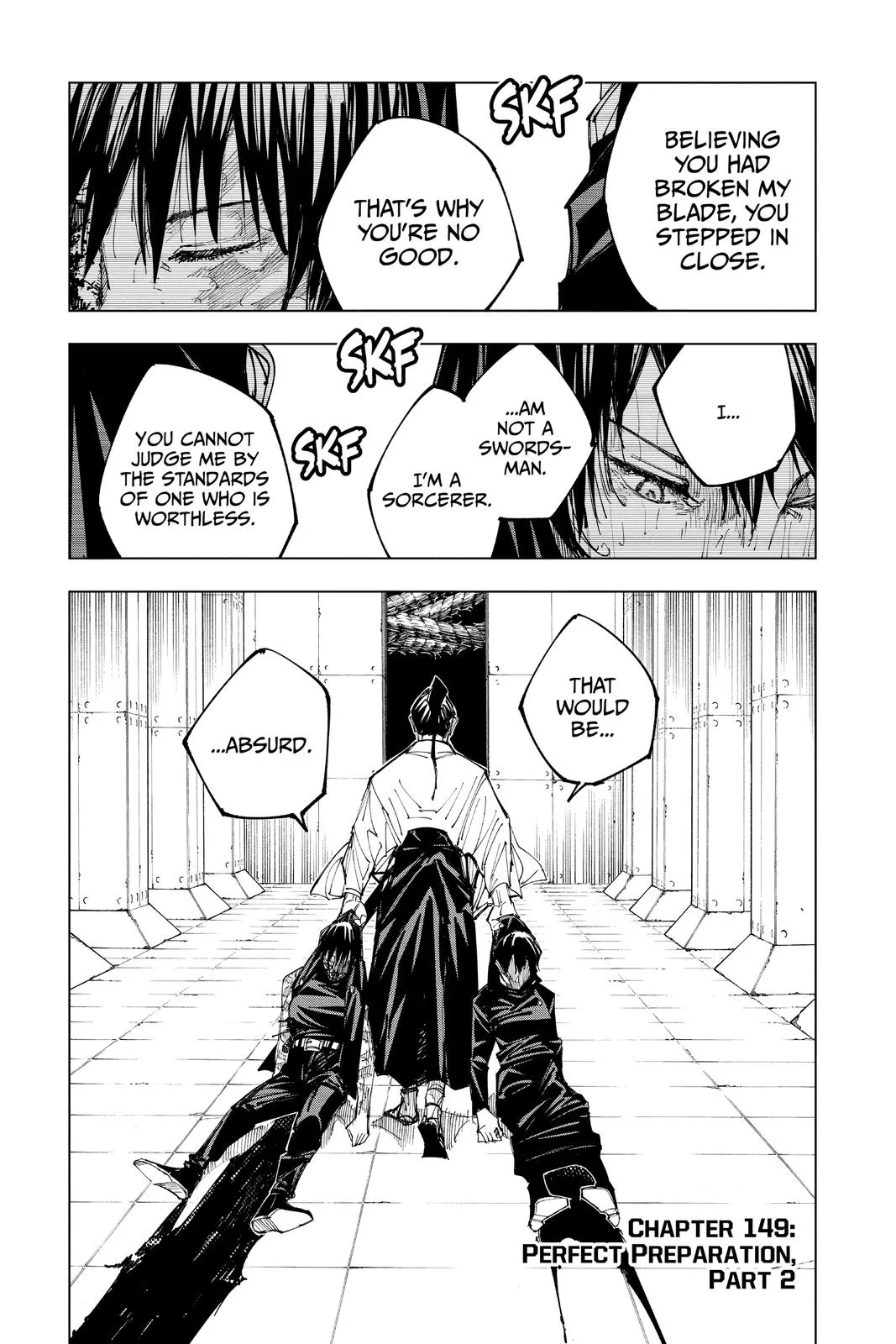 Jujutsu Kaisen - Chapter 149 - Page 1