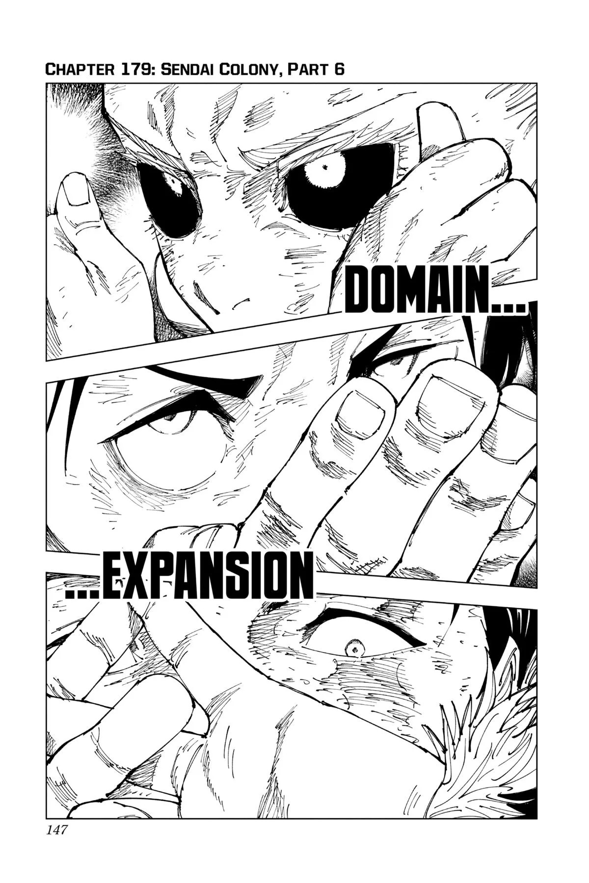 Jujutsu Kaisen - Chapter 179 - Page 1