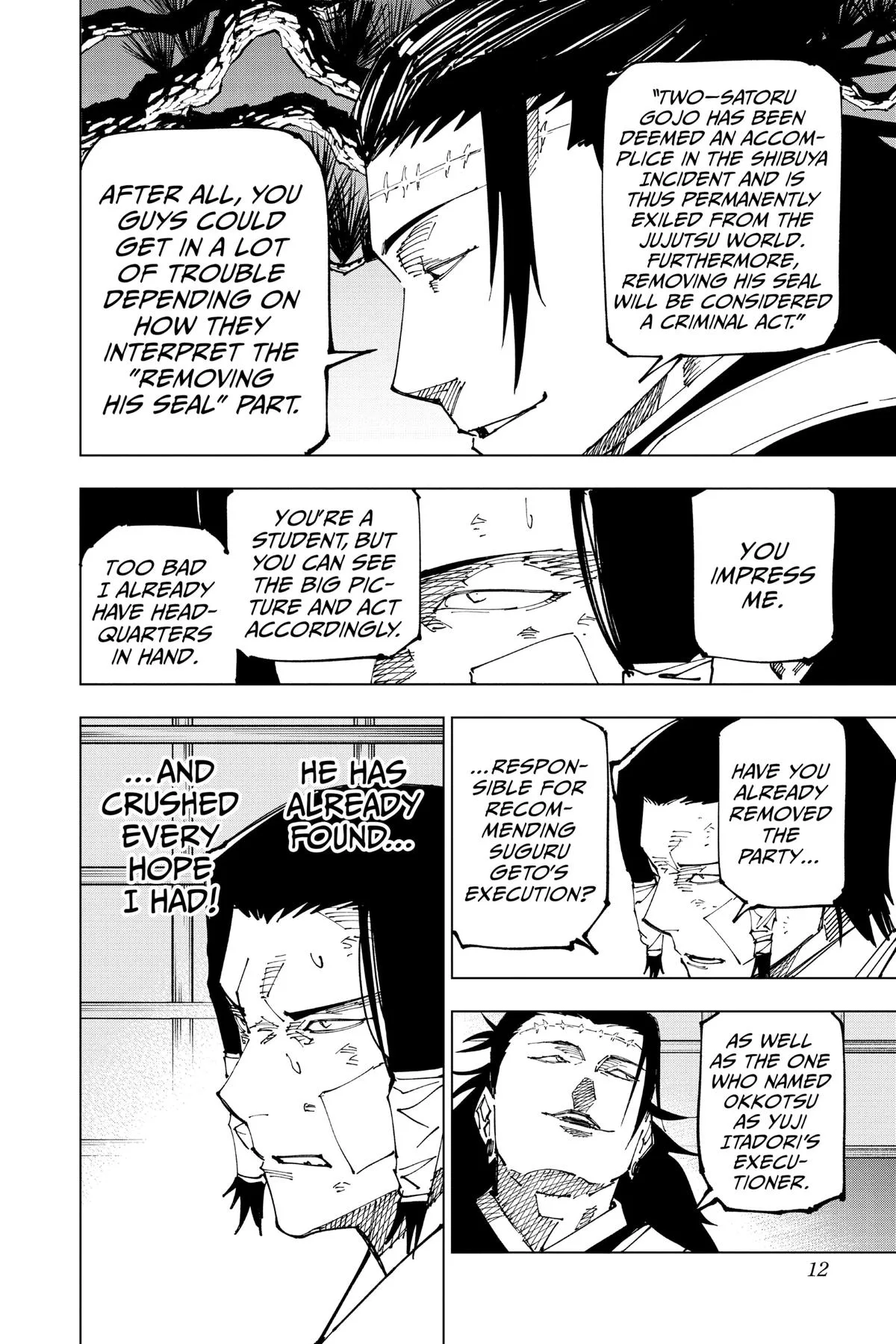 Jujutsu Kaisen - Chapter 191 - Page 12