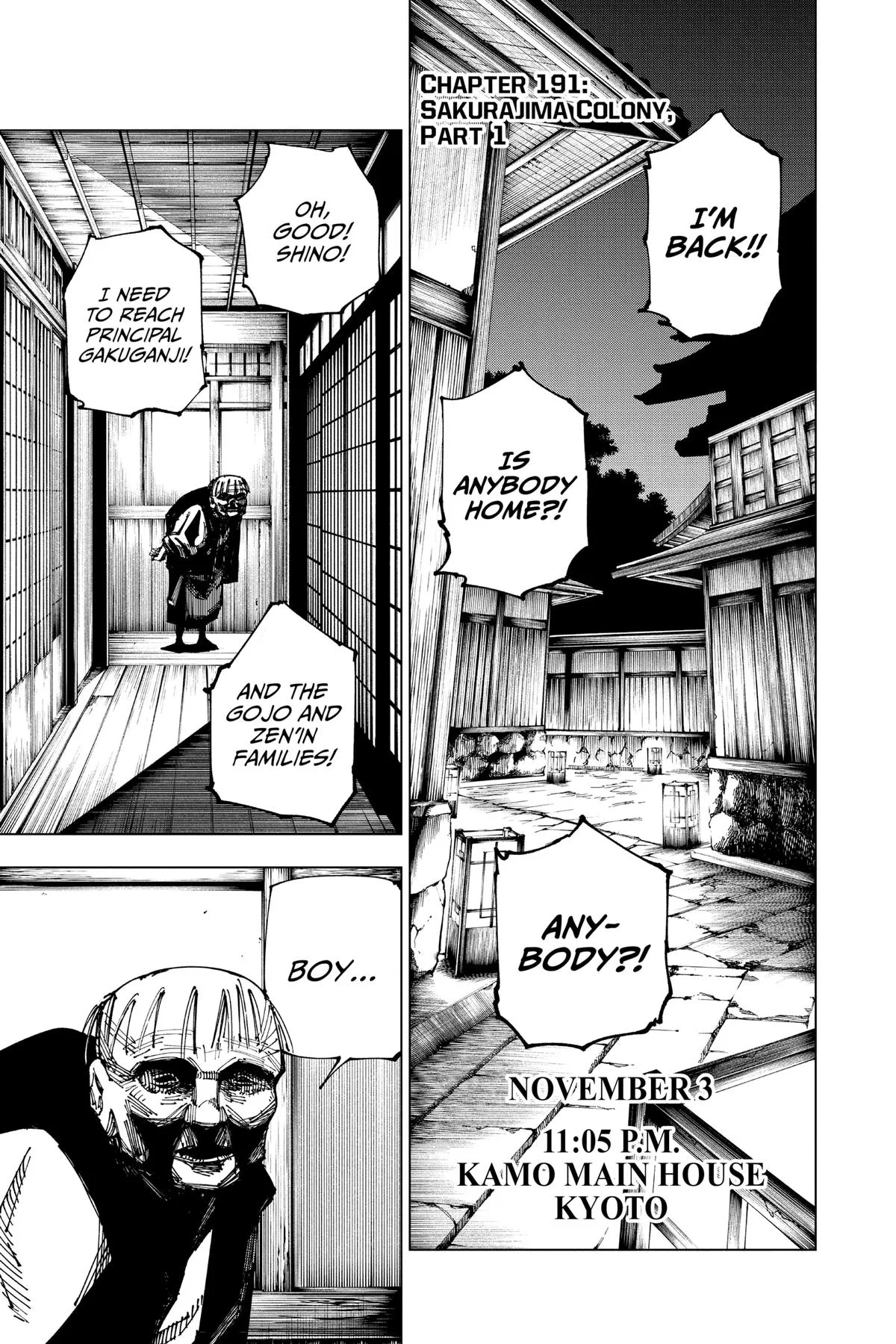 Jujutsu Kaisen - Chapter 191 - Page 7
