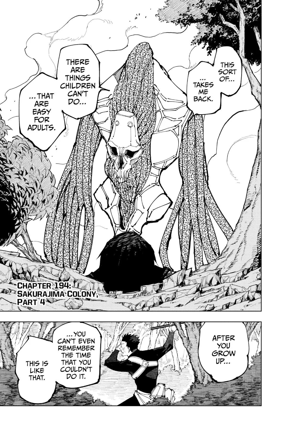 Jujutsu Kaisen - Chapter 194 - Page 1
