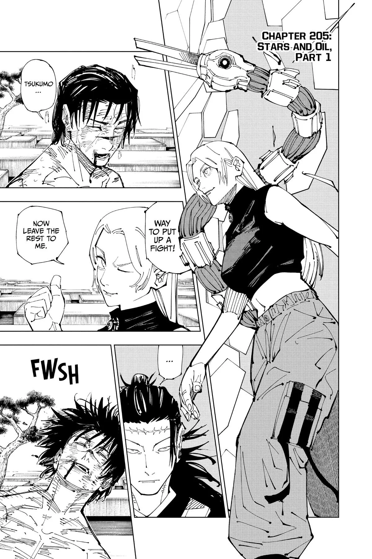 Jujutsu Kaisen - Chapter 205 - Page 1