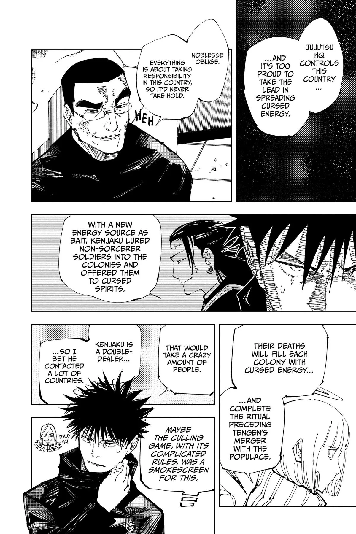 Jujutsu Kaisen - Chapter 210 - Page 4