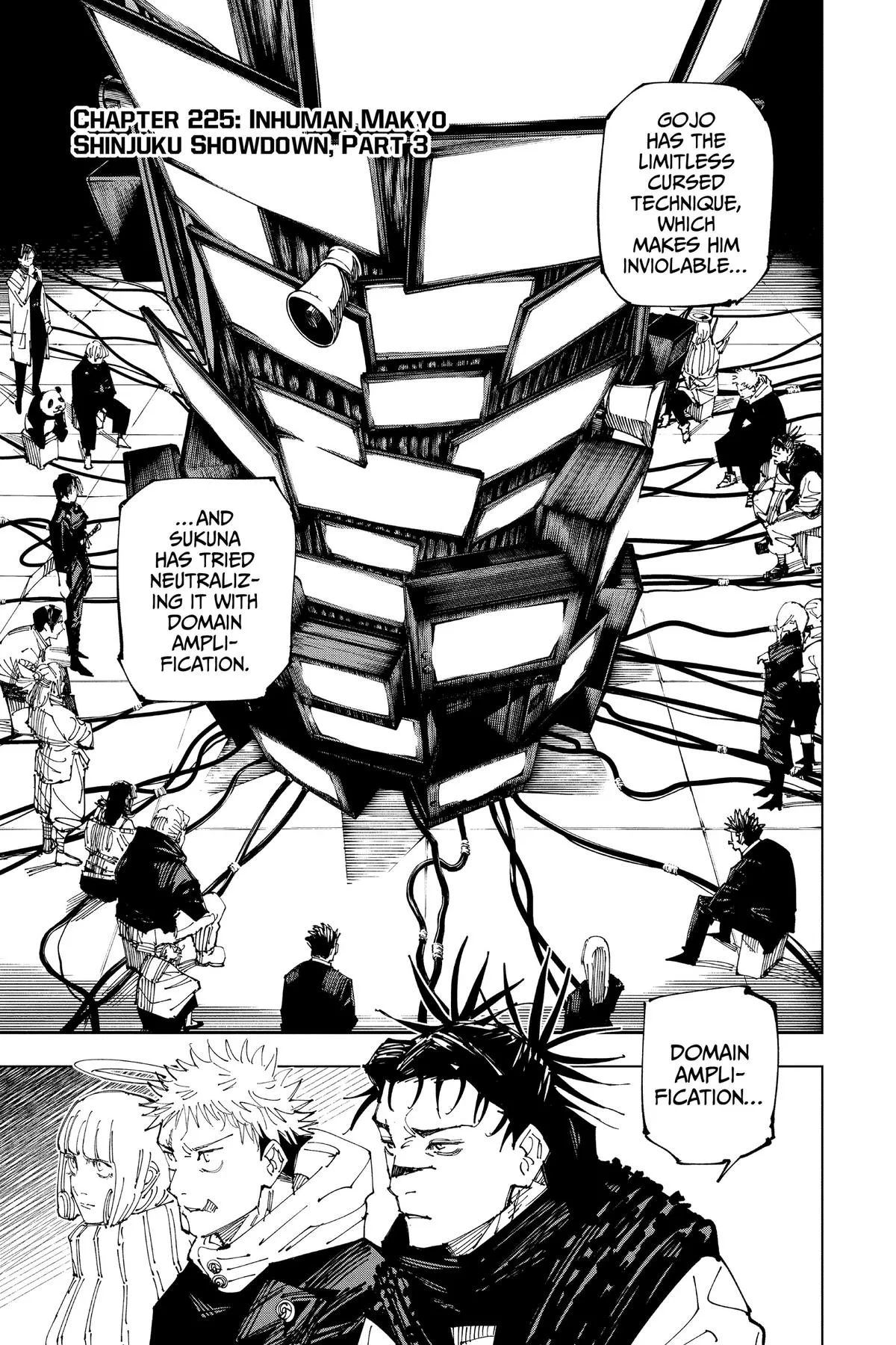 Jujutsu Kaisen - Chapter 225 - Page 1