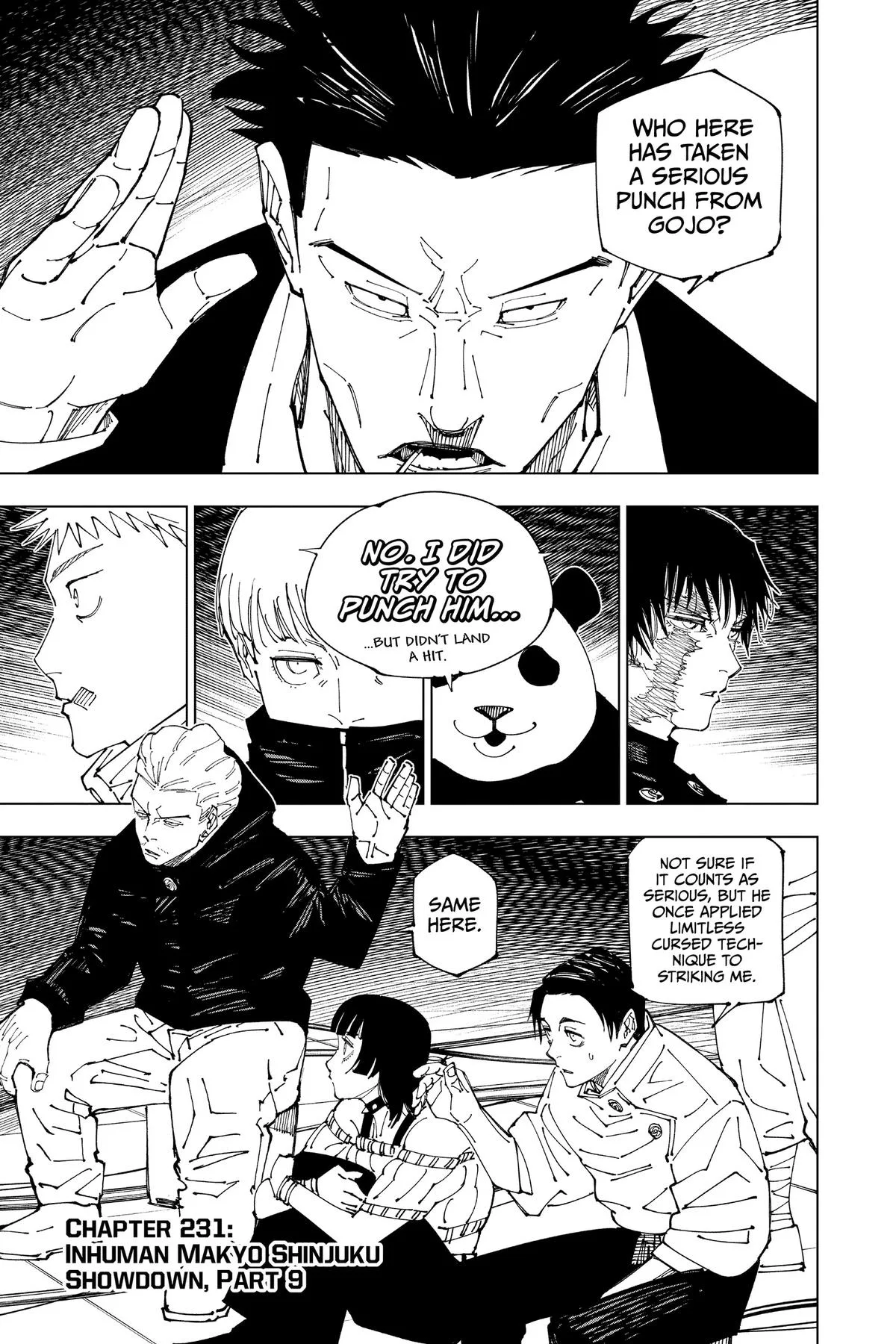 Jujutsu Kaisen - Chapter 231 - Page 1