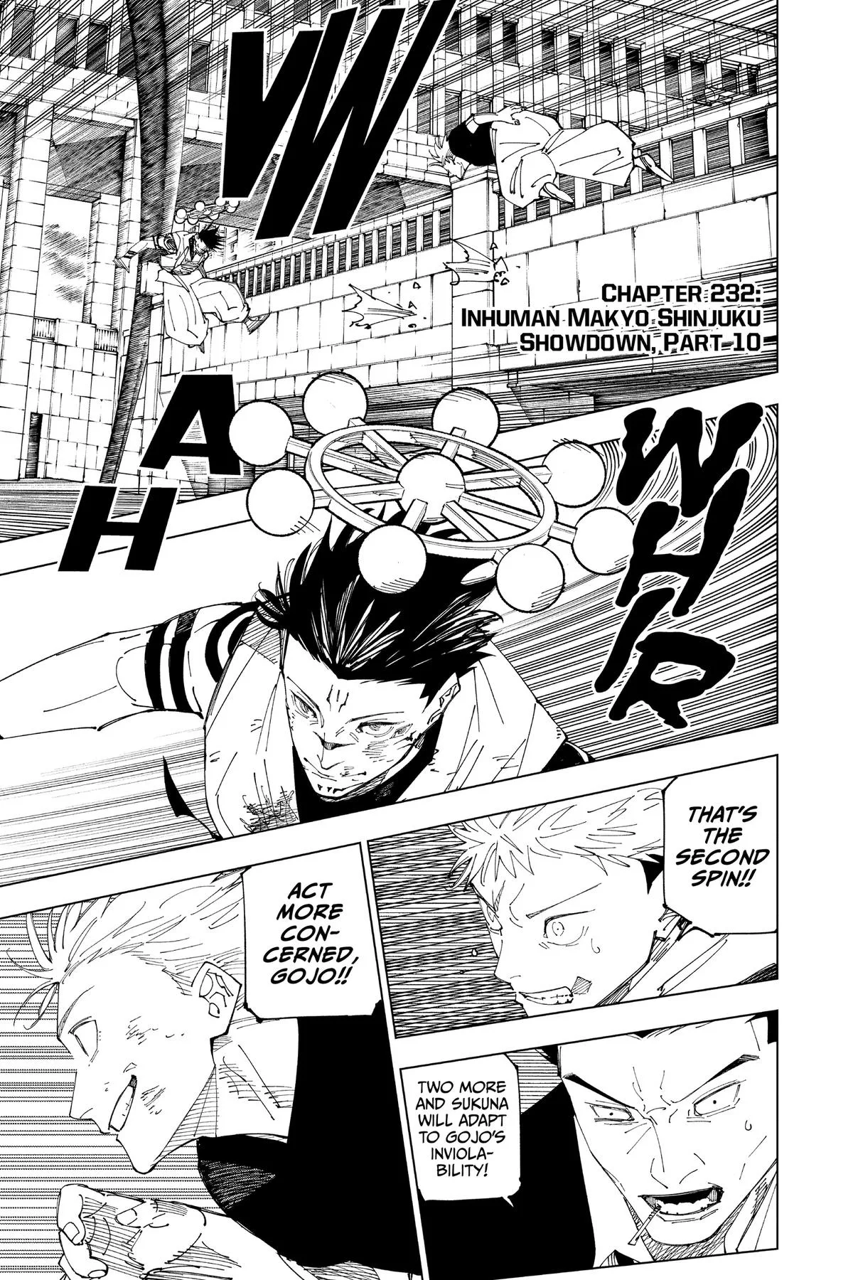 Jujutsu Kaisen - Chapter 232 - Page 1
