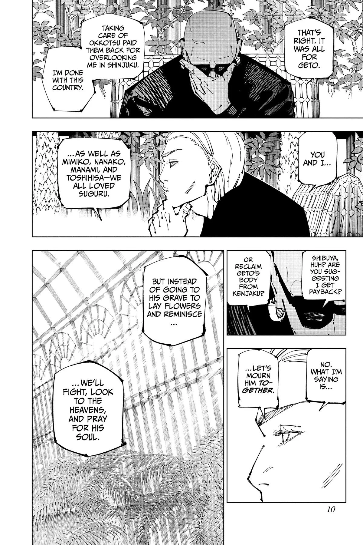 Jujutsu Kaisen - Chapter 255 - Page 10