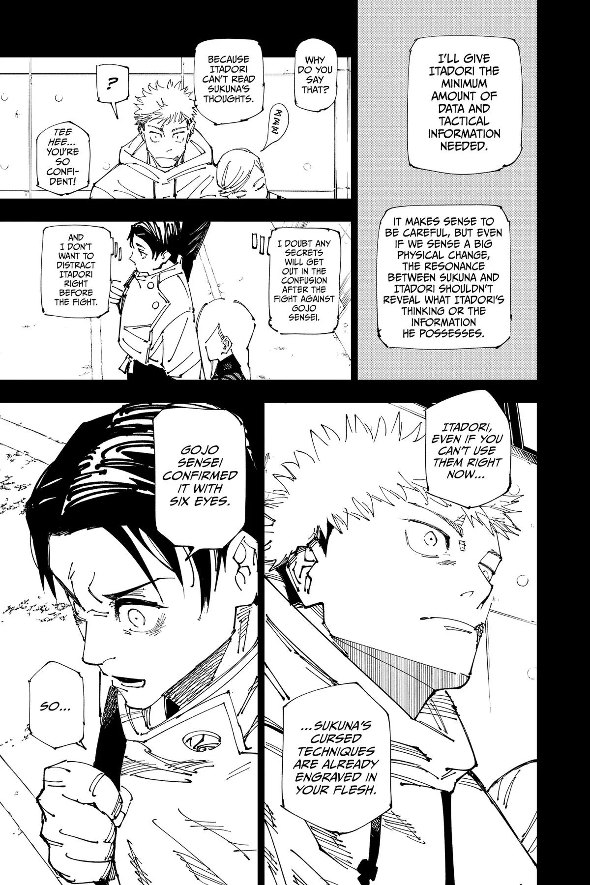 Jujutsu Kaisen - Chapter 267 - Page 7