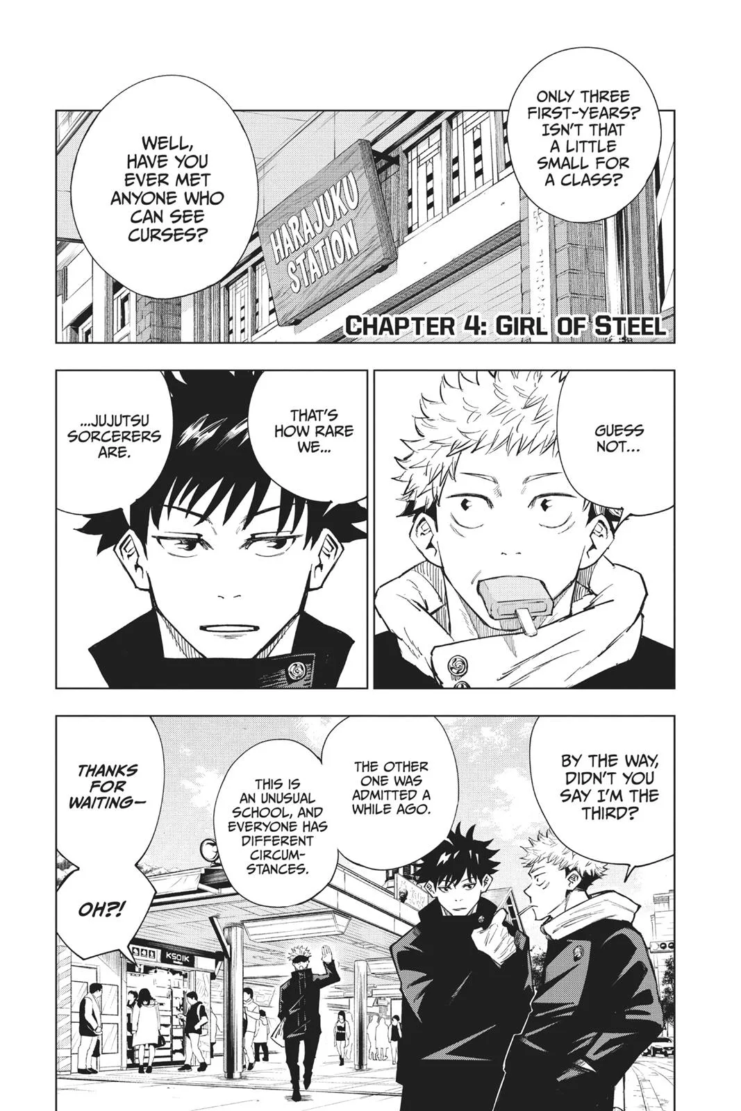 Jujutsu Kaisen - Chapter 4 - Page 1