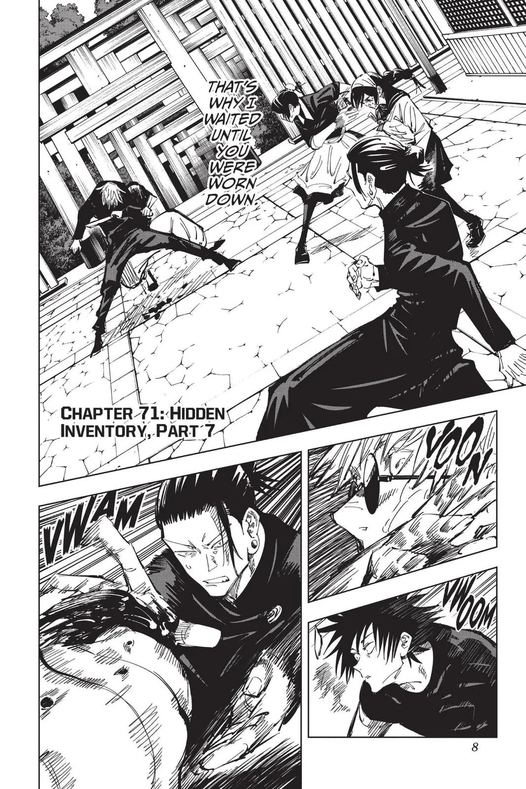 Jujutsu Kaisen - Chapter 71 - Page 8