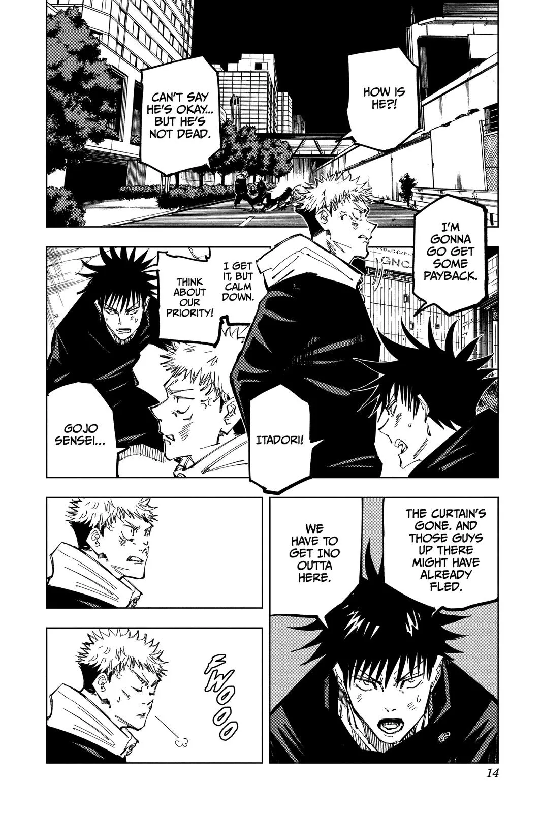 Jujutsu Kaisen - Chapter 98 - Page 14