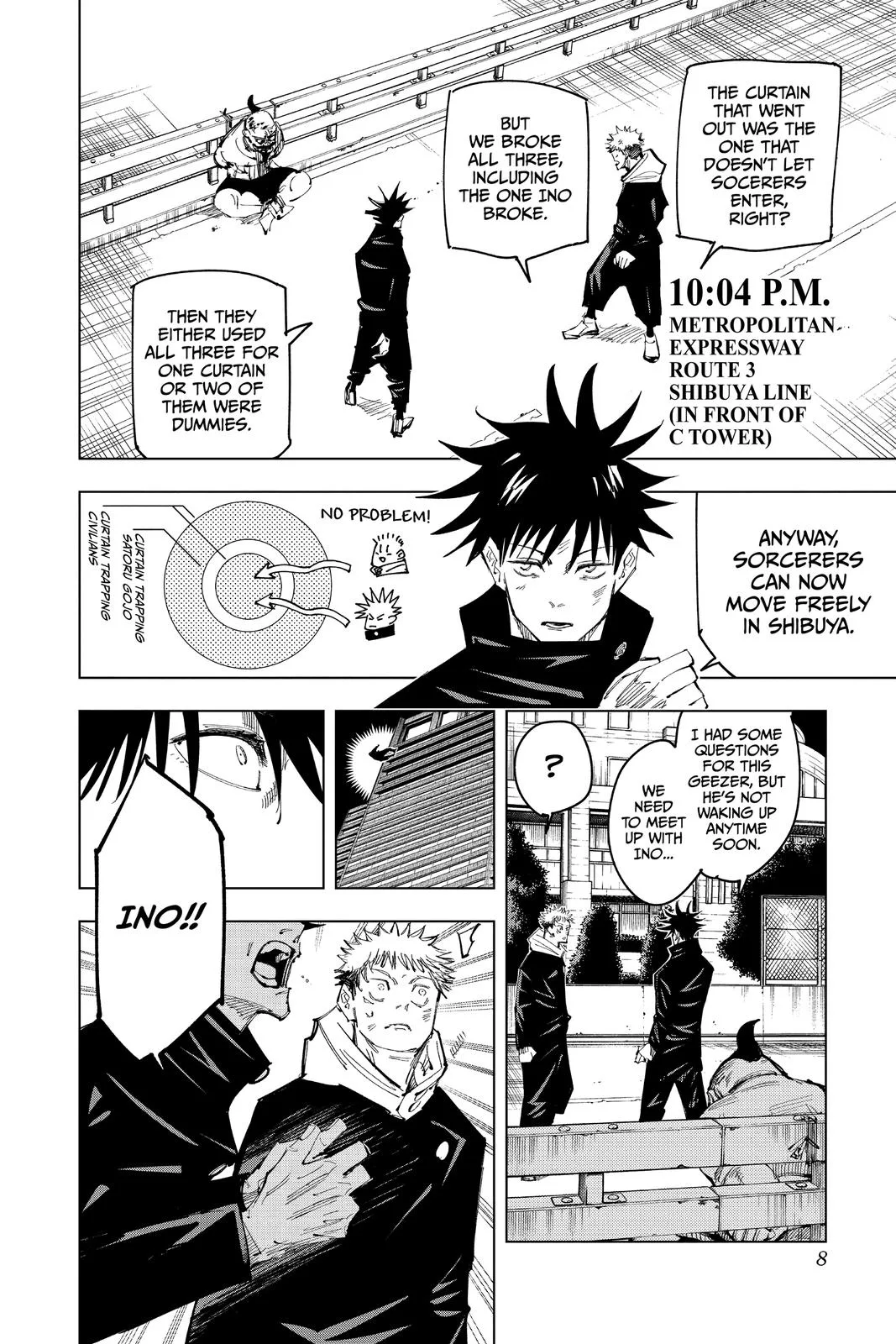 Jujutsu Kaisen - Chapter 98 - Page 8