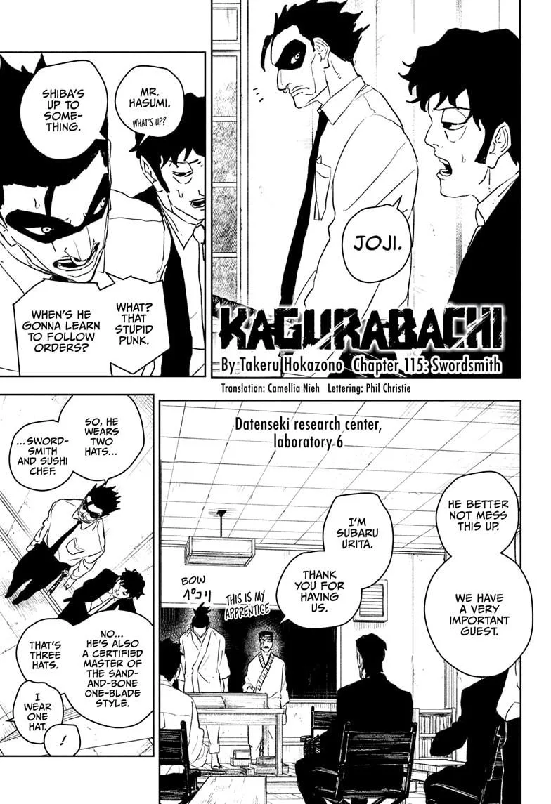 Kagurabachi - Chapter 115 - Page 1