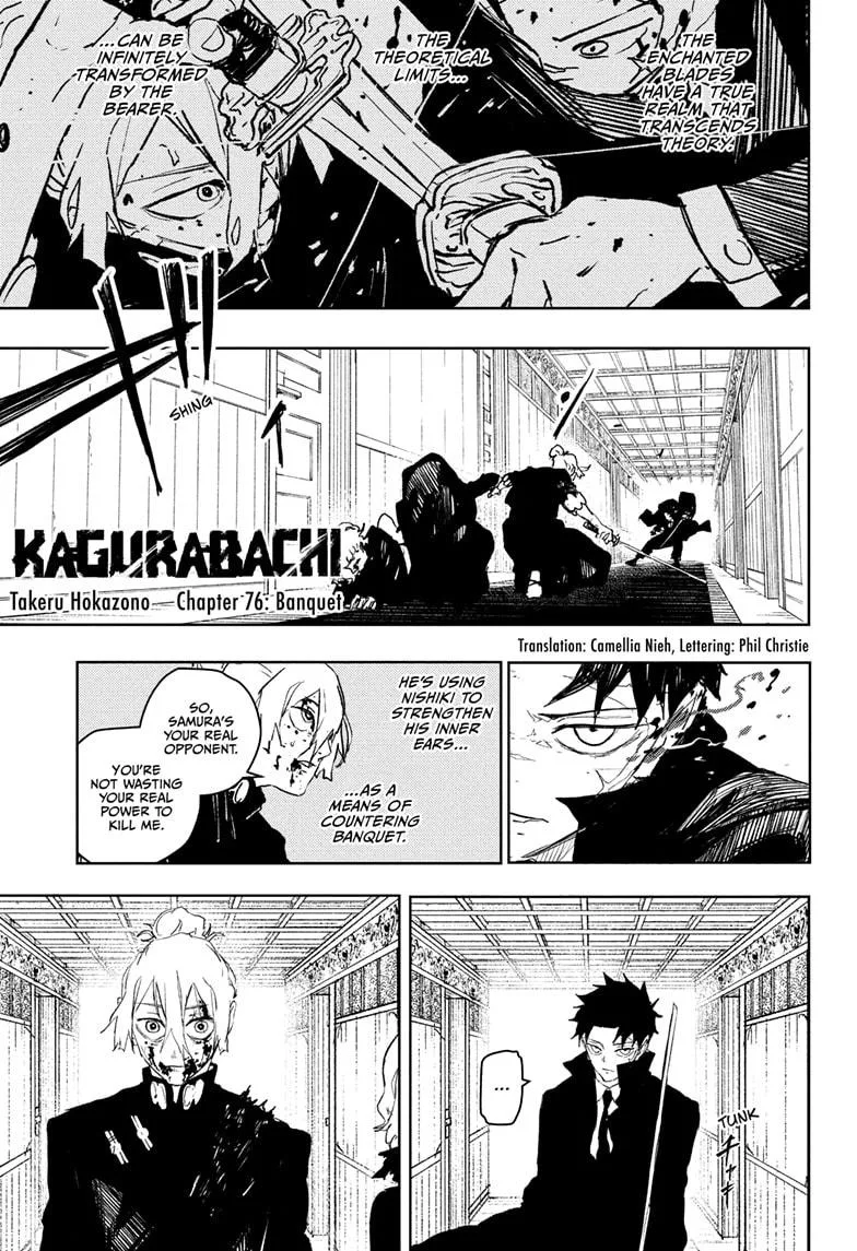 Kagurabachi - Chapter 76 - Page 1