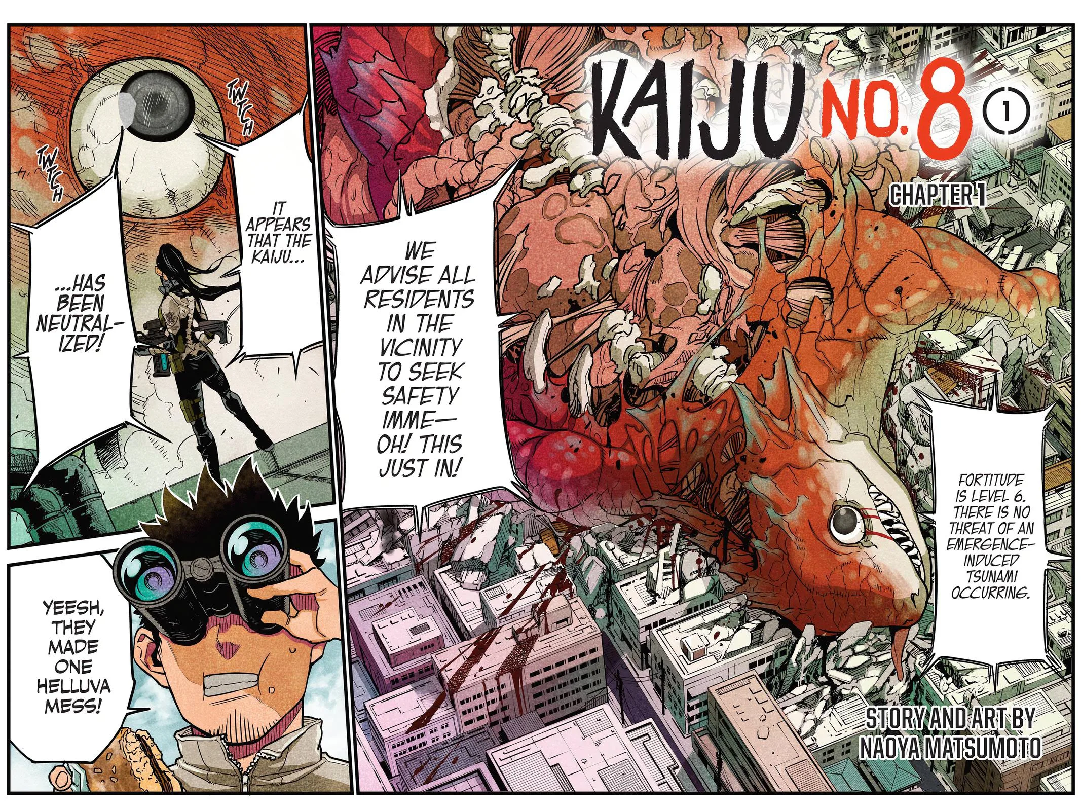 Kaiju No. 8 - Chapter 1 - Page 3