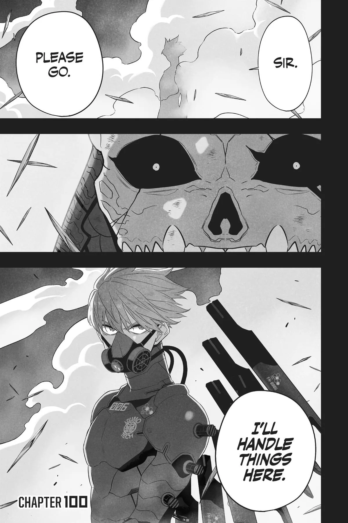 Kaiju No. 8 - Chapter 100 - Page 1