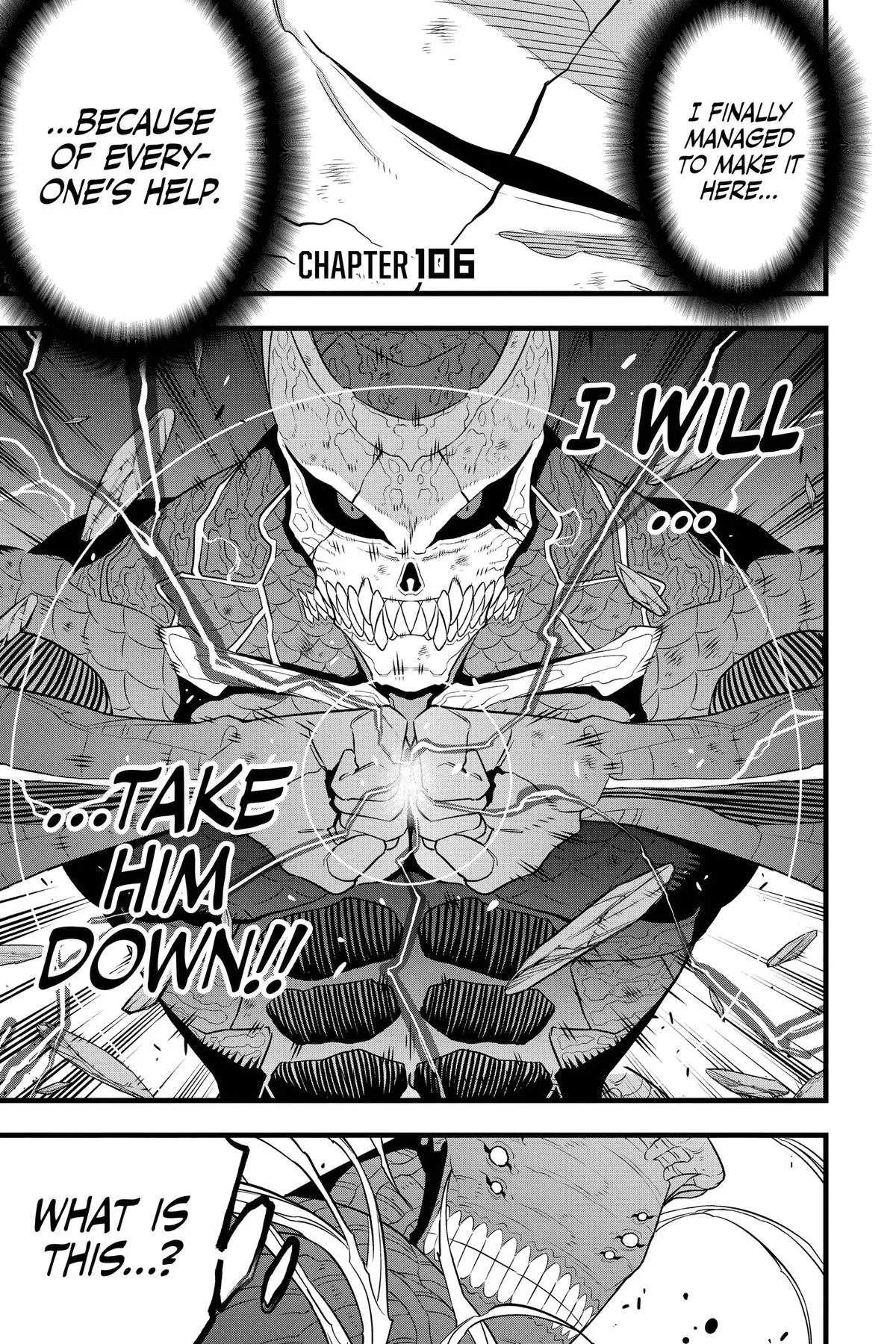 Kaiju No. 8 - Chapter 106 - Page 1