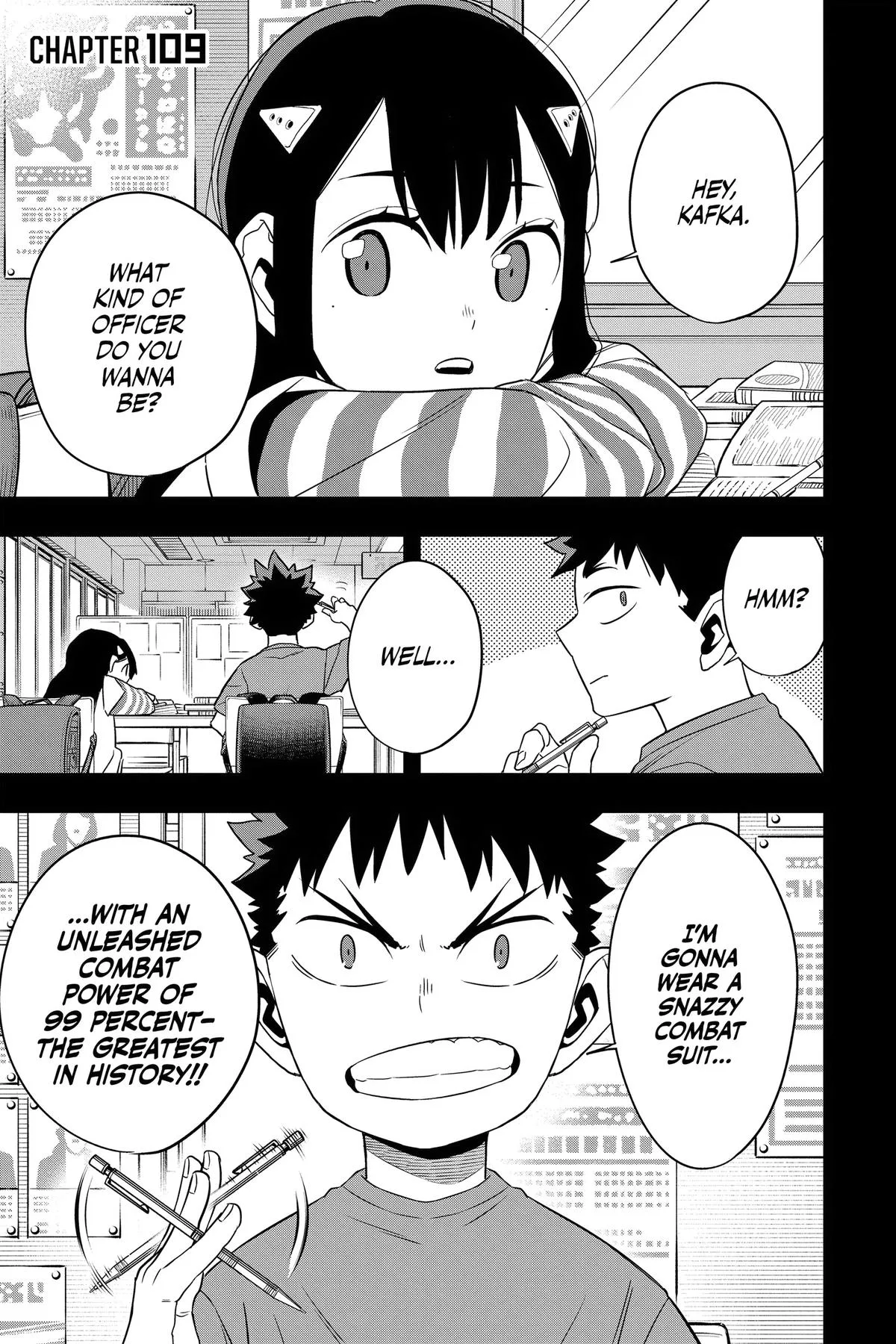Kaiju No. 8 - Chapter 109 - Page 1