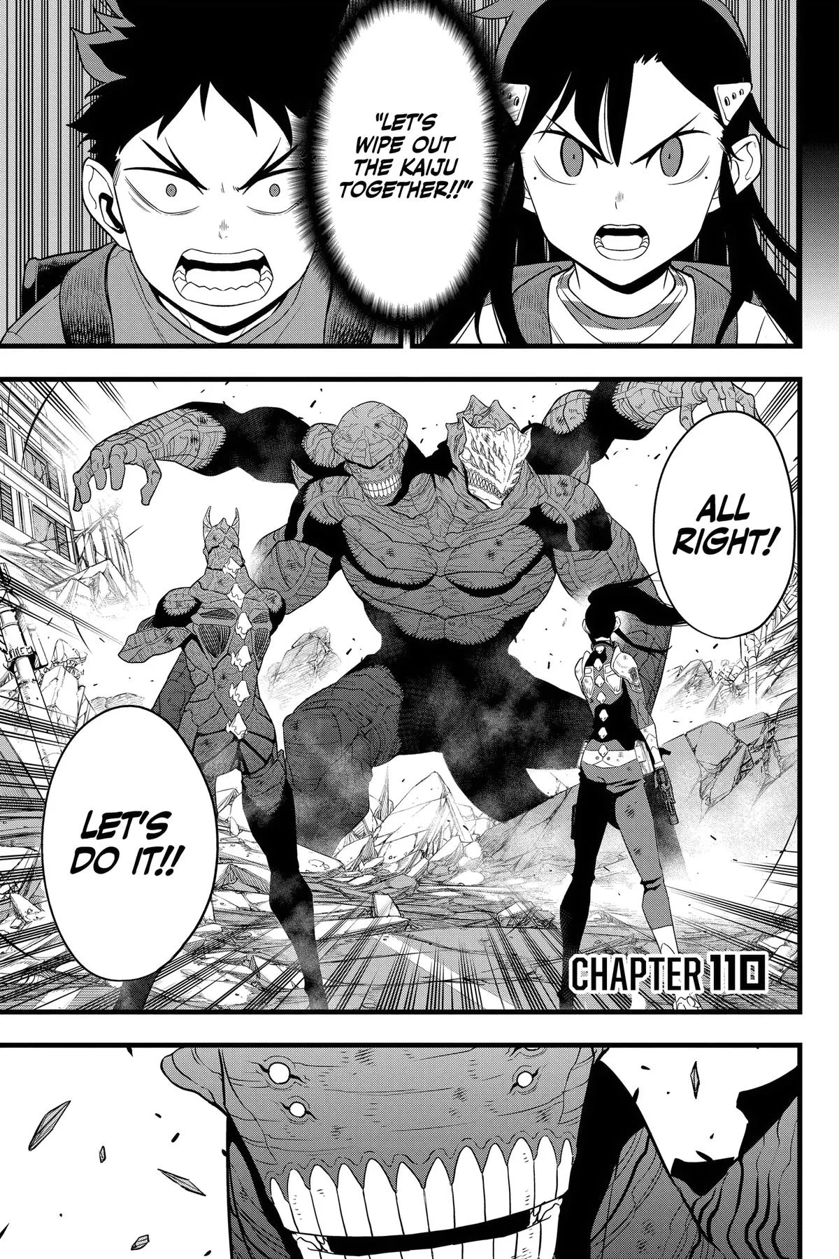 Kaiju No. 8 - Chapter 110 - Page 1
