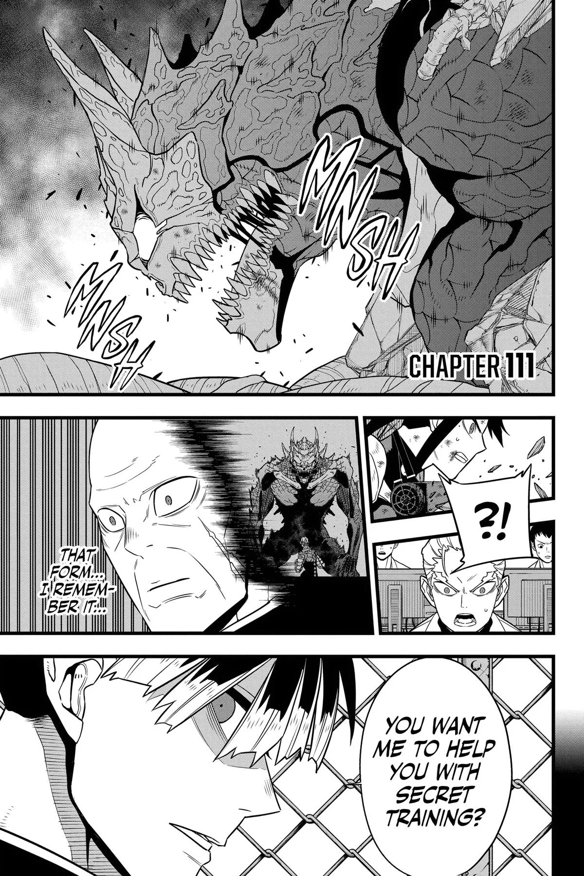 Kaiju No. 8 - Chapter 111 - Page 1