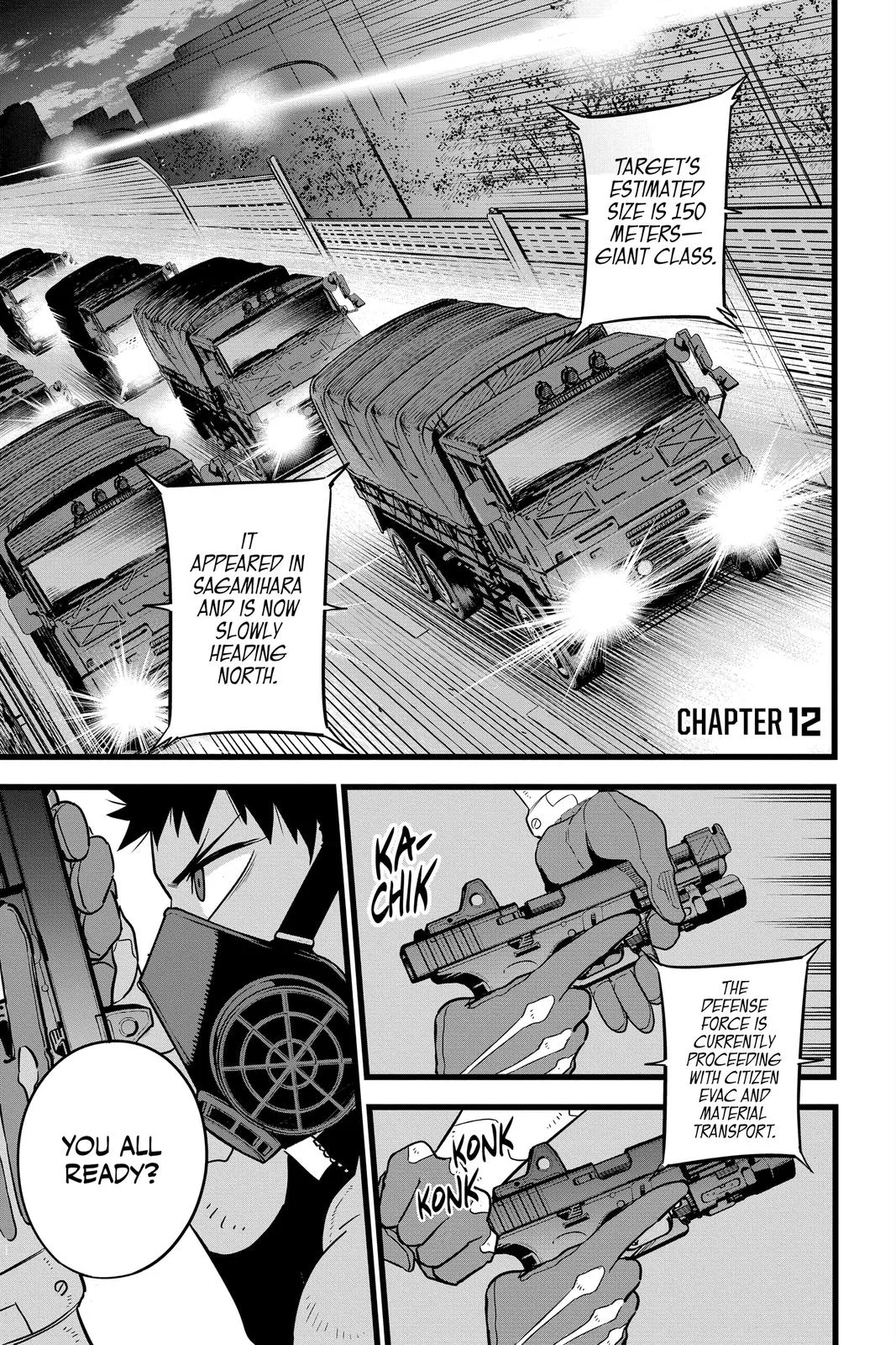 Kaiju No. 8 - Chapter 12 - Page 1