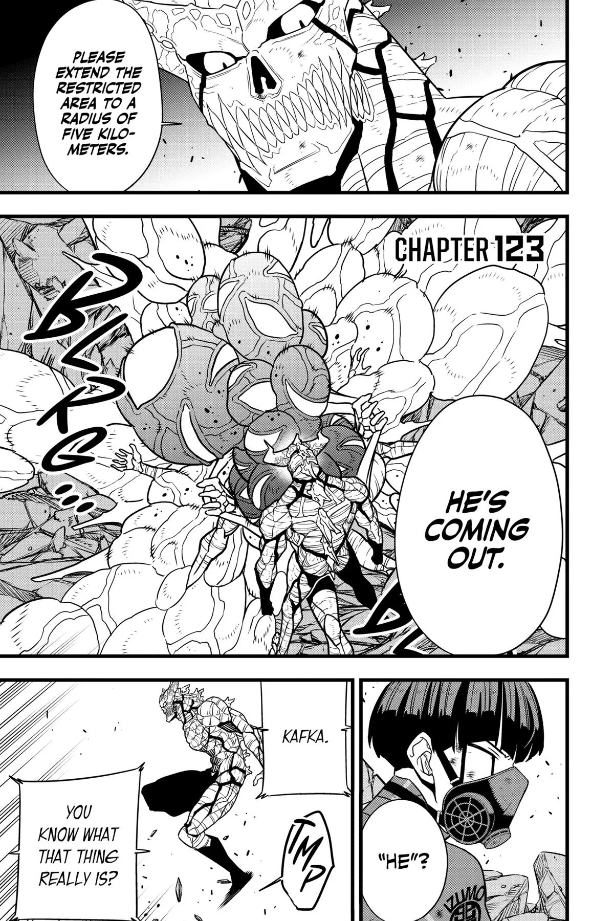 Kaiju No. 8 - Chapter 123 - Page 1