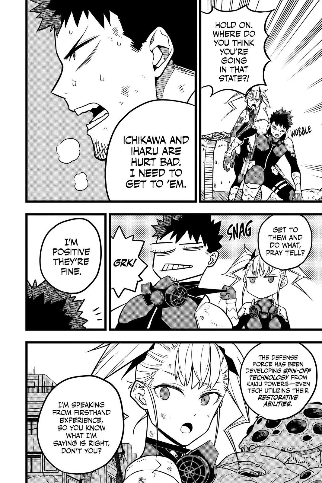 Kaiju No. 8 - Chapter 21 - Page 4