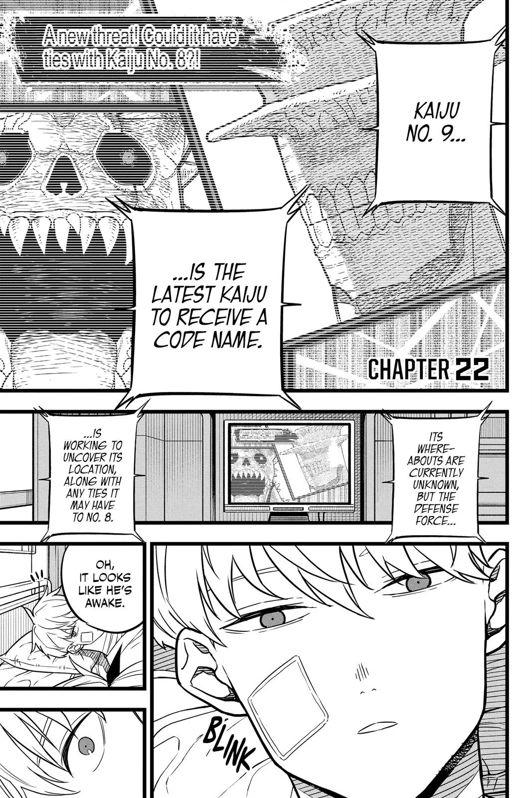 Kaiju No. 8 - Chapter 22 - Page 1
