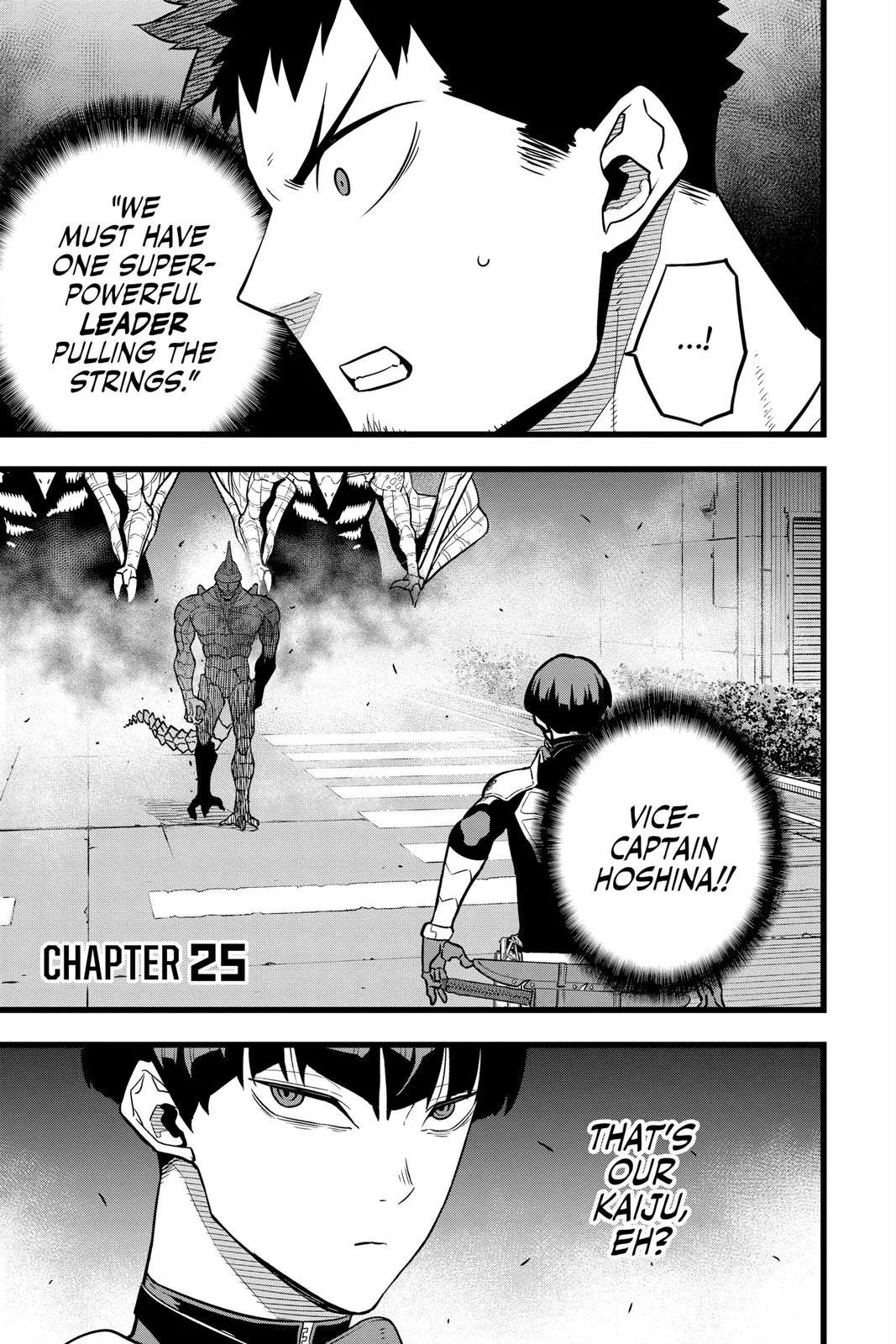 Kaiju No. 8 - Chapter 25 - Page 1