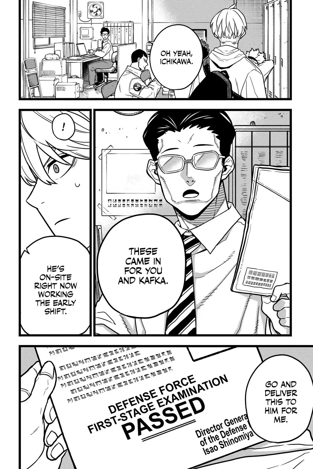 Kaiju No. 8 - Chapter 3 - Page 4