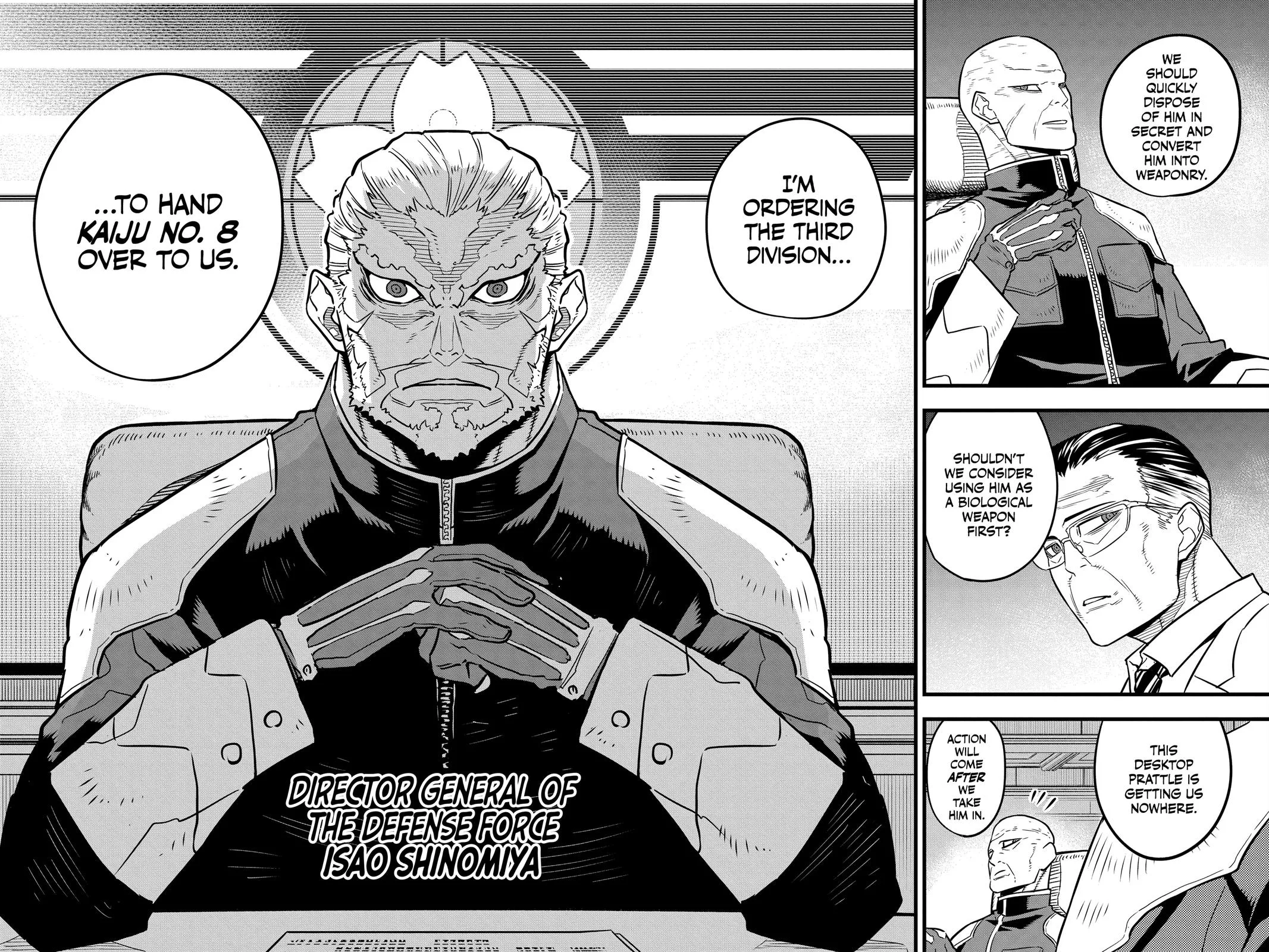 Kaiju No. 8 - Chapter 33 - Page 4