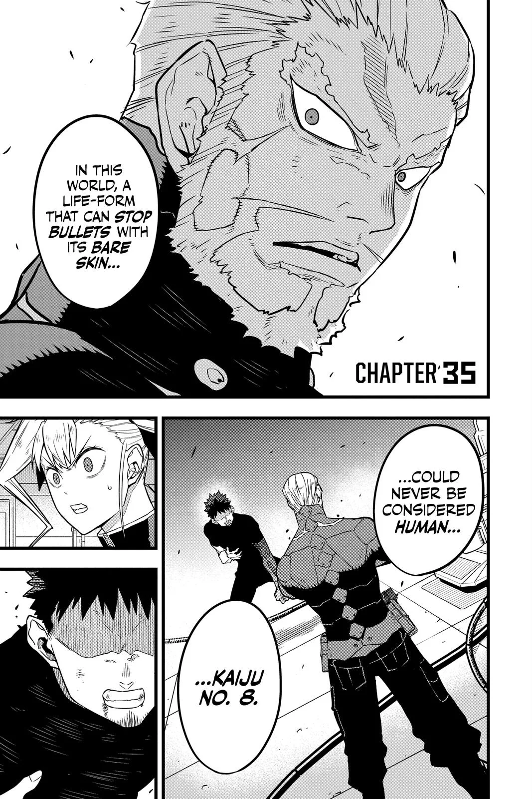 Kaiju No. 8 - Chapter 35 - Page 1