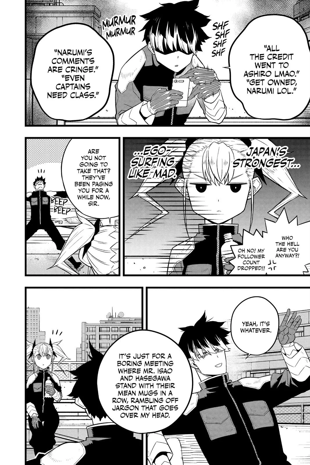 Kaiju No. 8 - Chapter 40 - Page 4