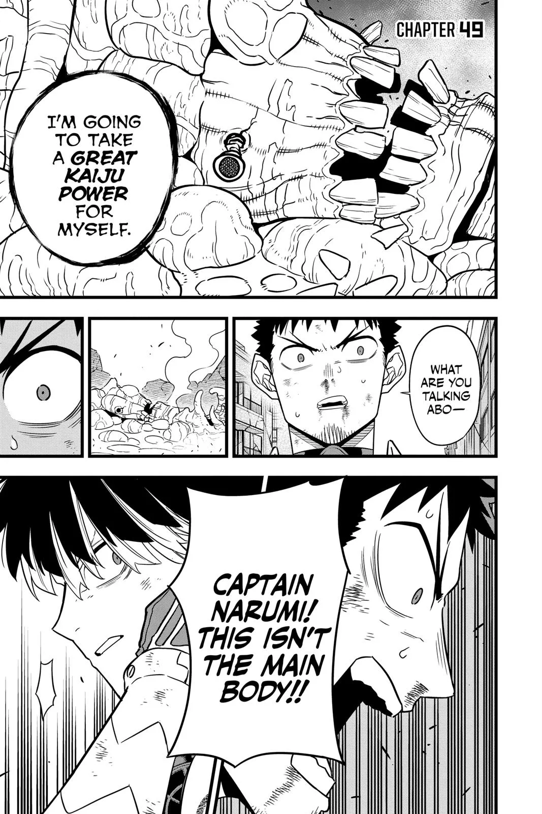 Kaiju No. 8 - Chapter 49 - Page 1