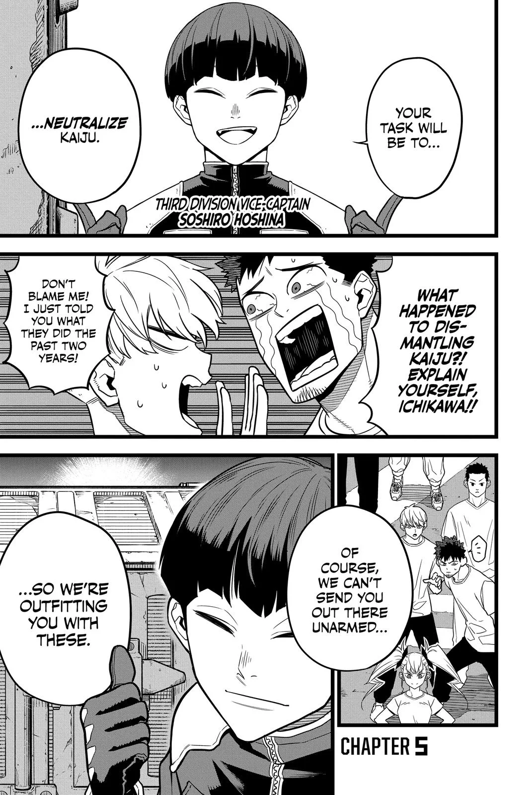 Kaiju No. 8 - Chapter 5 - Page 1
