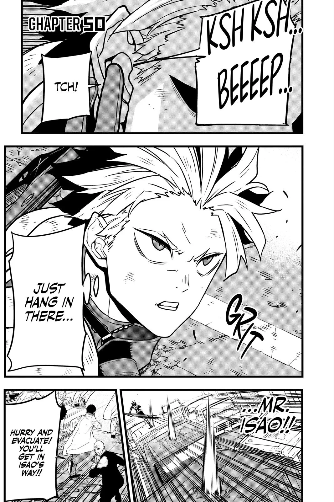 Kaiju No. 8 - Chapter 50 - Page 1
