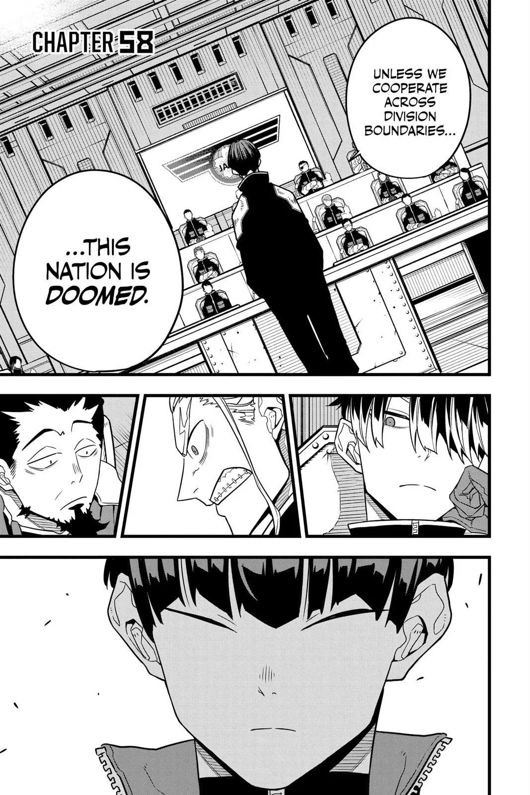 Kaiju No. 8 - Chapter 58 - Page 1